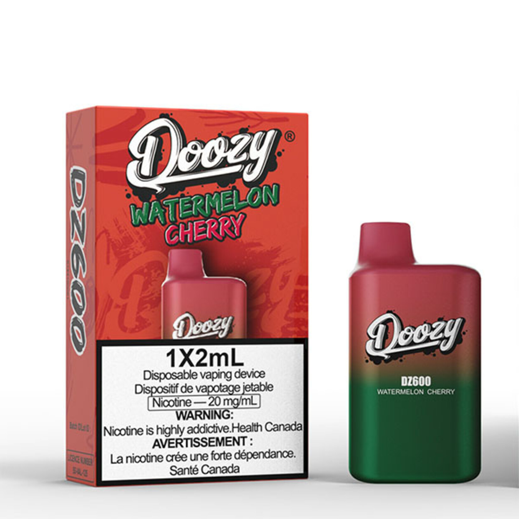 DOOZY DZM21 - DOOZY DZ600 600 PUFFS Watermelon Cherry