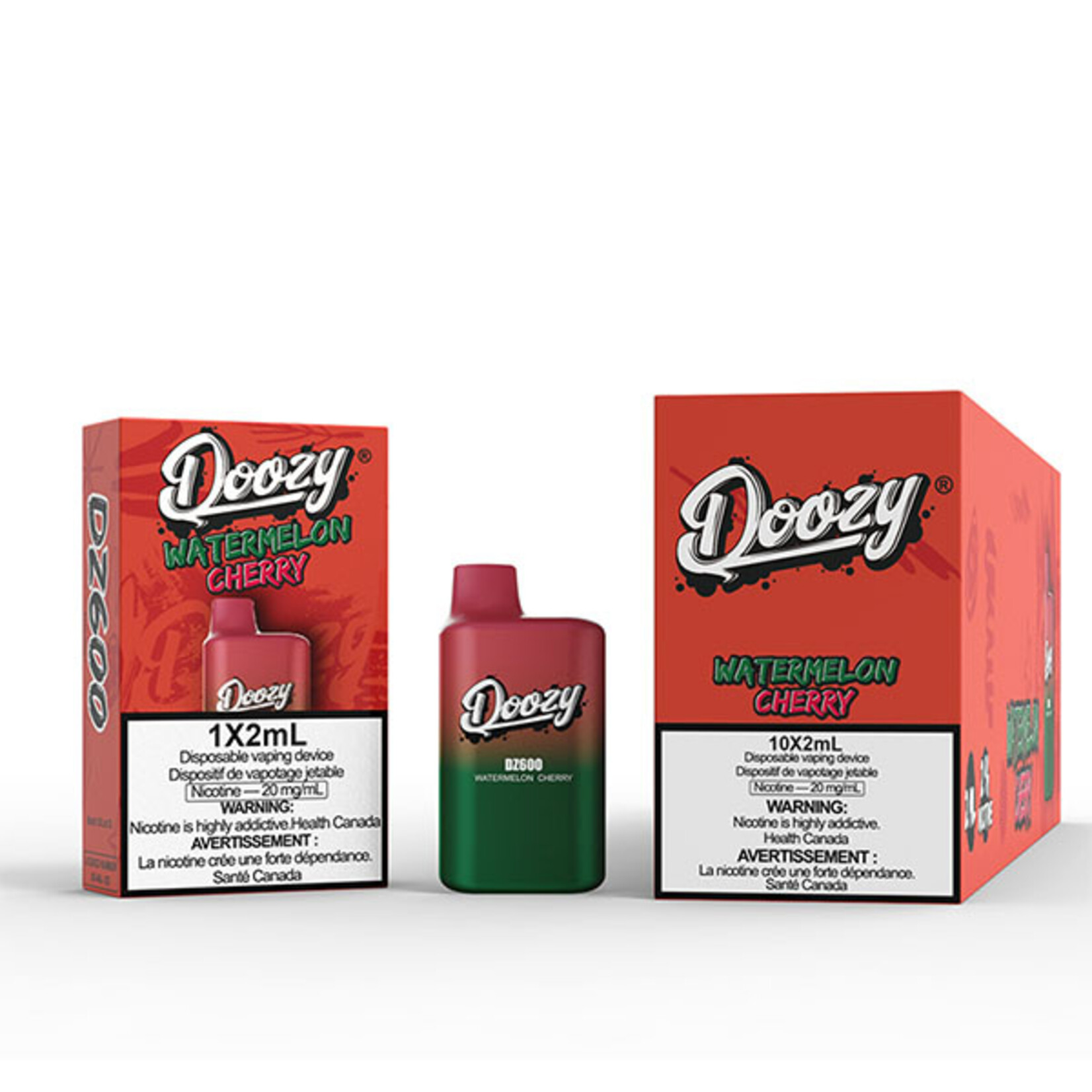 DOOZY DZM21 - DOOZY DZ600 600 PUFFS Watermelon Cherry