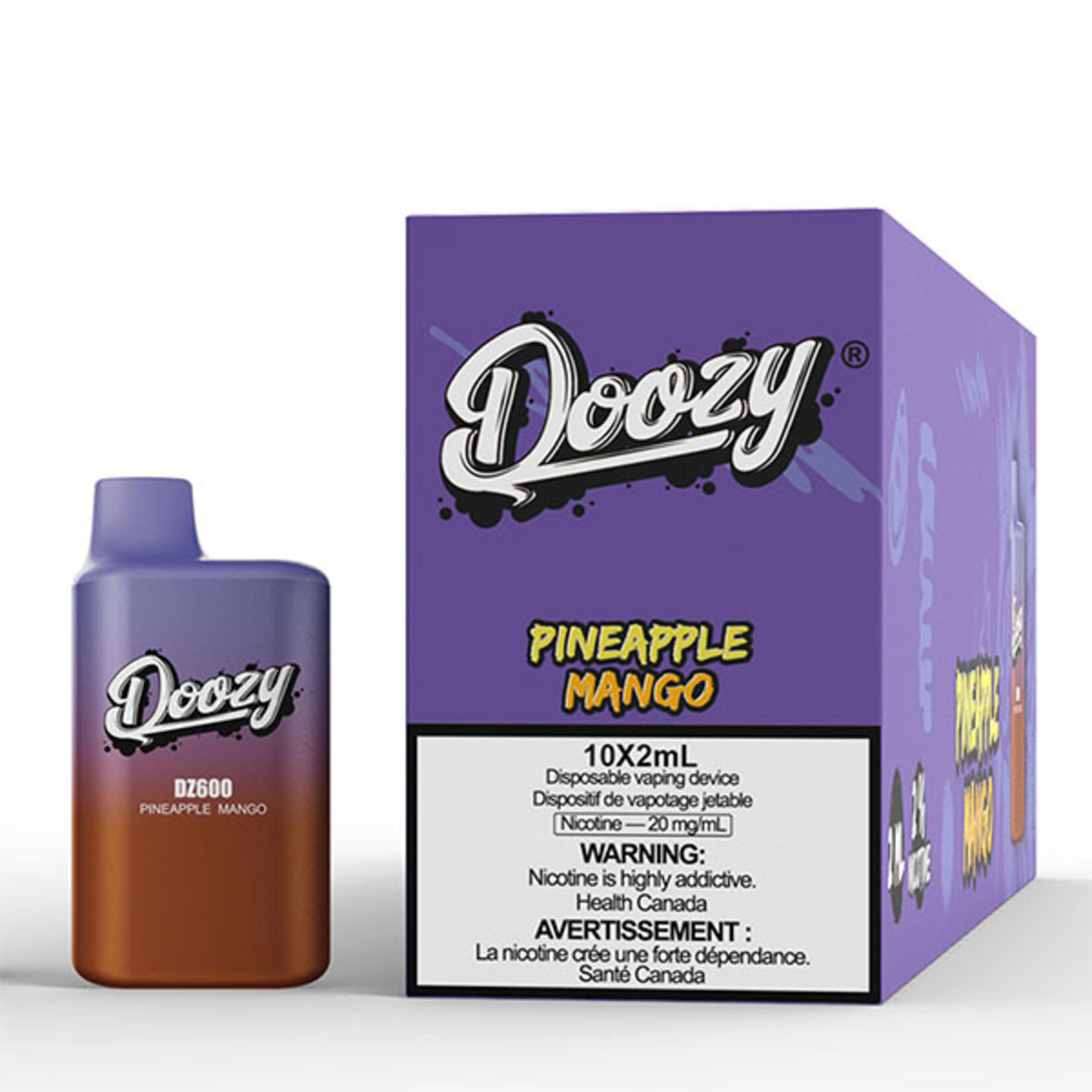 DOOZY DZM20 - DOOZY DZ600 600 PUFFS Pineapple Mango