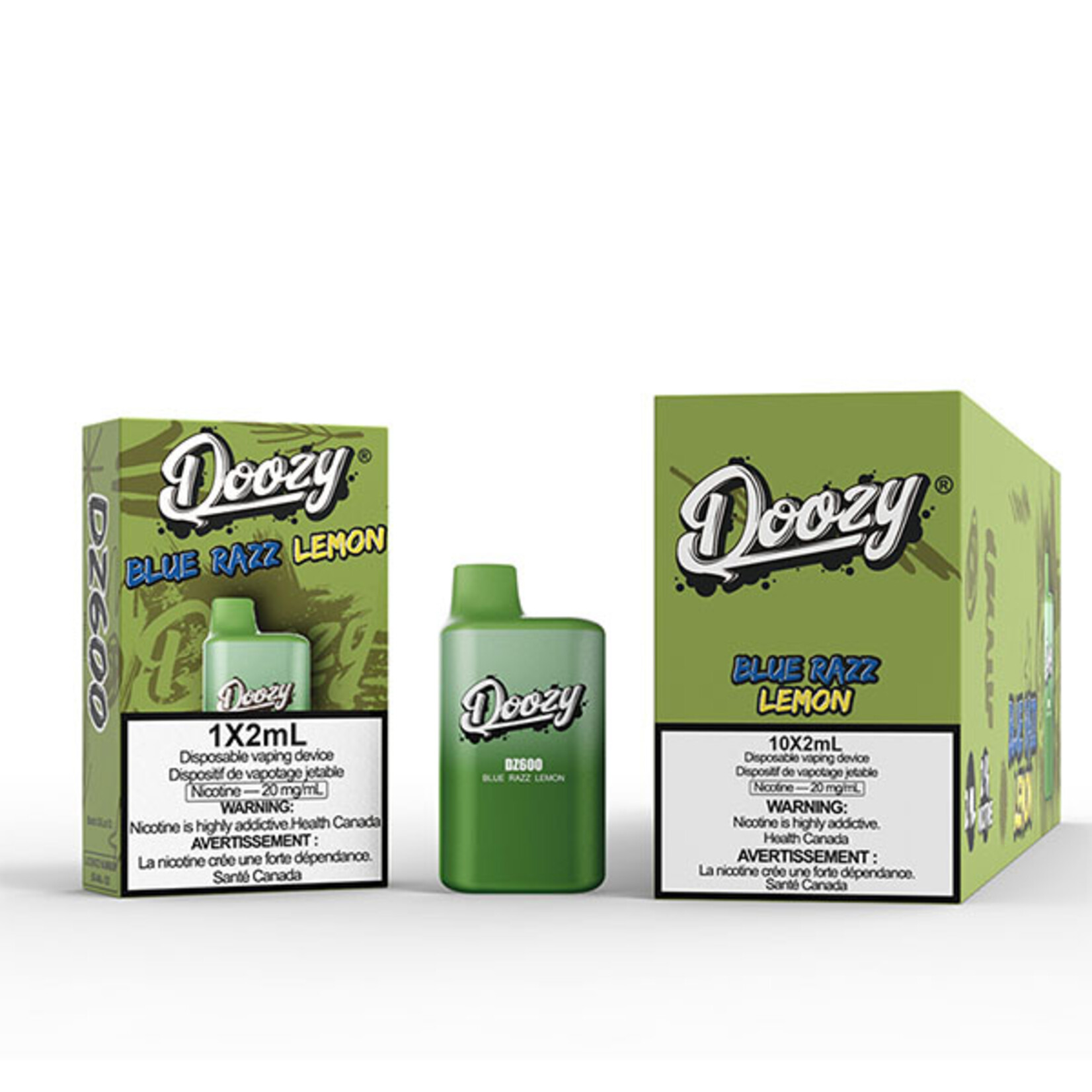 DOOZY DZM11 - DOOZY DZ600 600 PUFFS Blue Razz Lemon