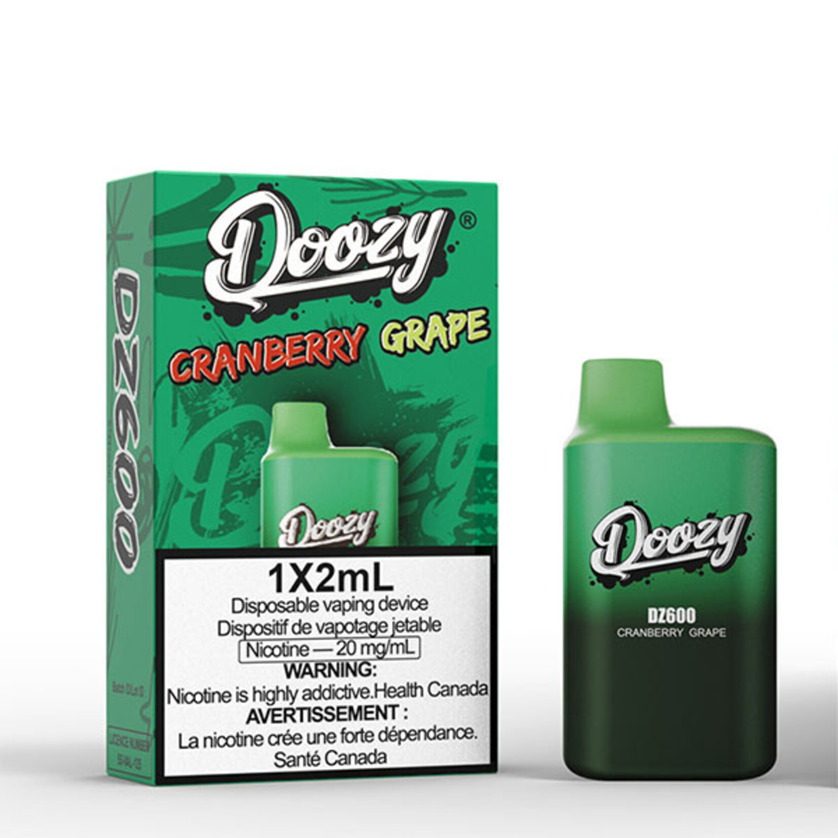 DOOZY DZM04 - DOOZY DZ600 600 PUFFS Cranberry Grape