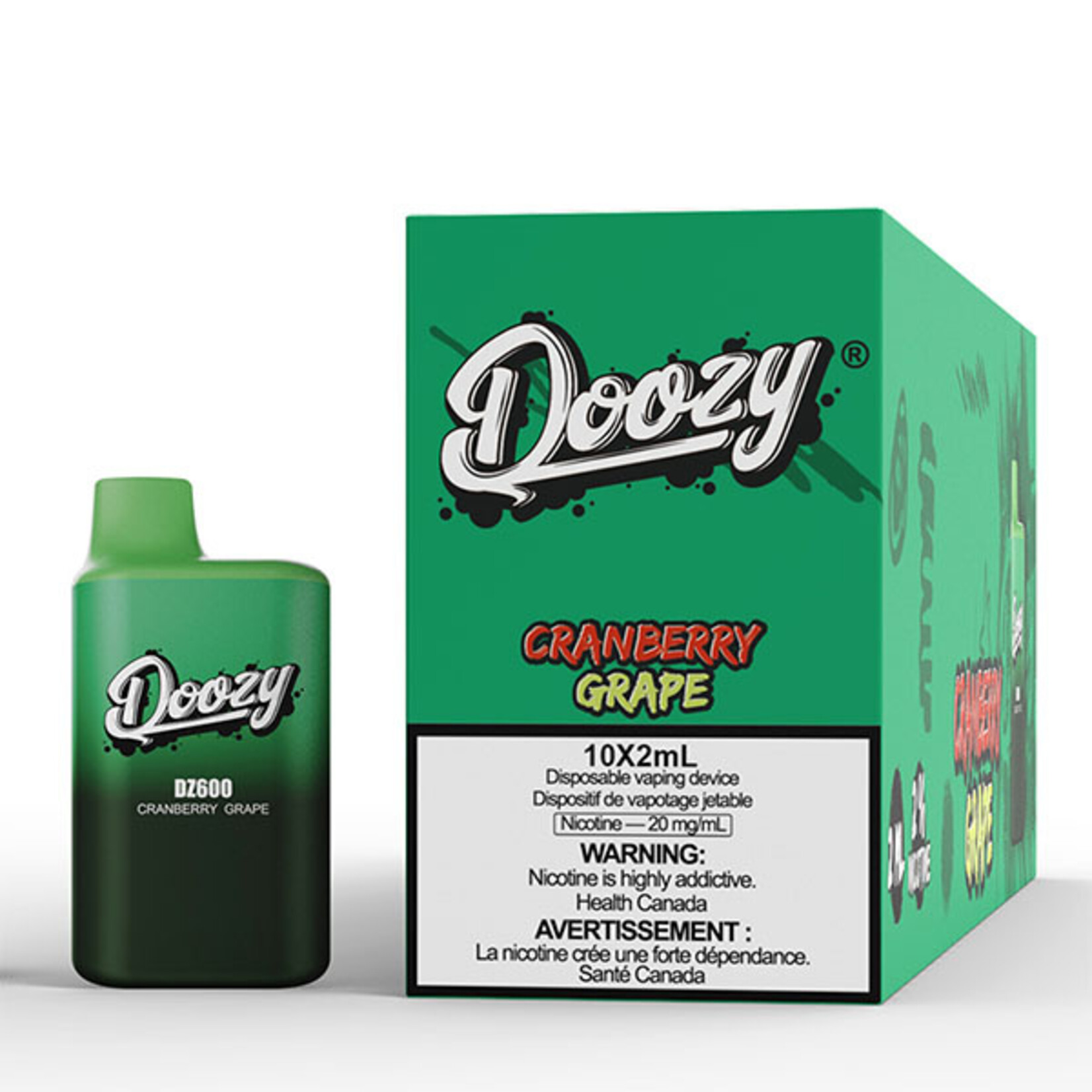 DOOZY DZM04 - DOOZY DZ600 600 PUFFS Cranberry Grape