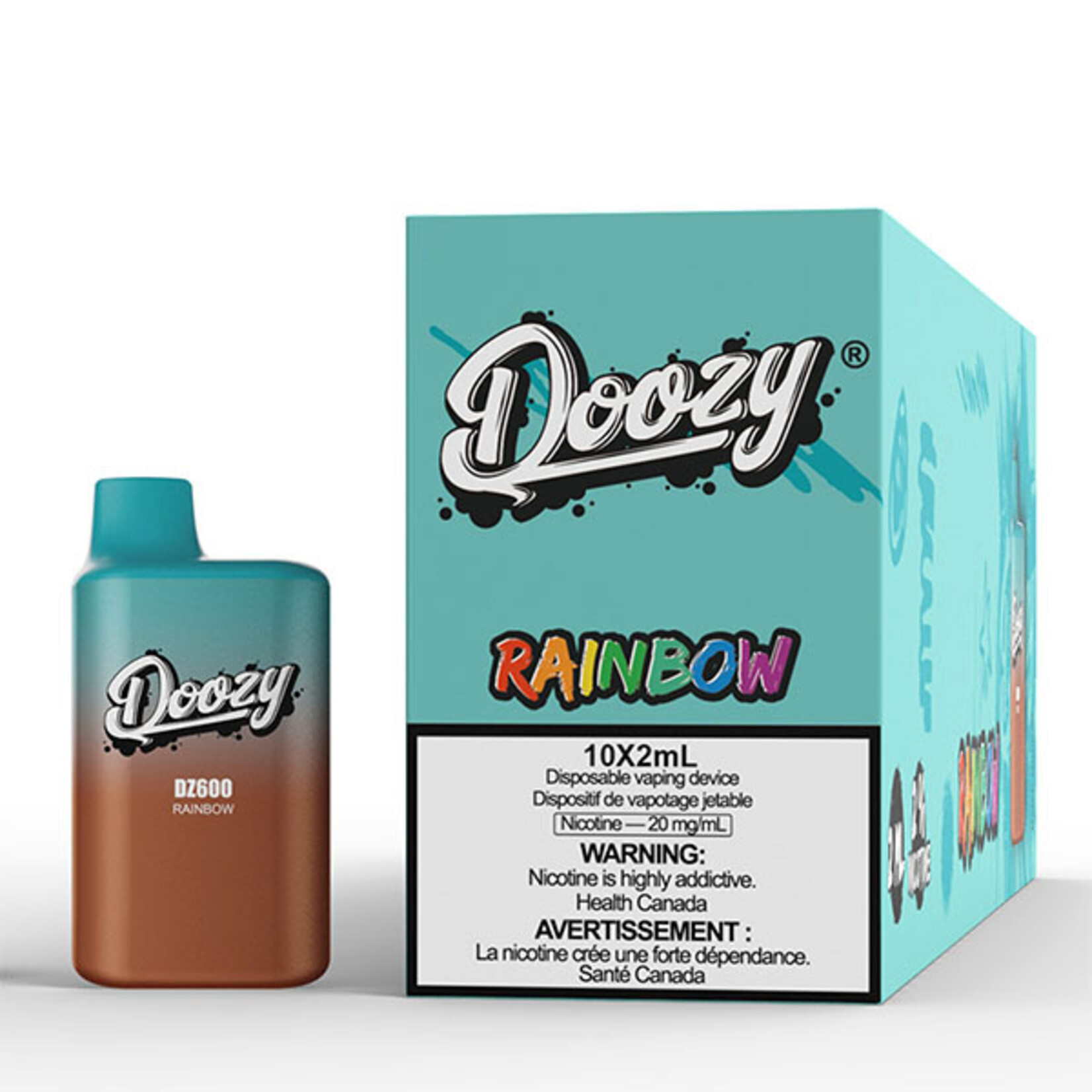 DOOZY DZM03 - DOOZY DZ600 600 PUFFS Rainbow (Federal Stamp Only)
