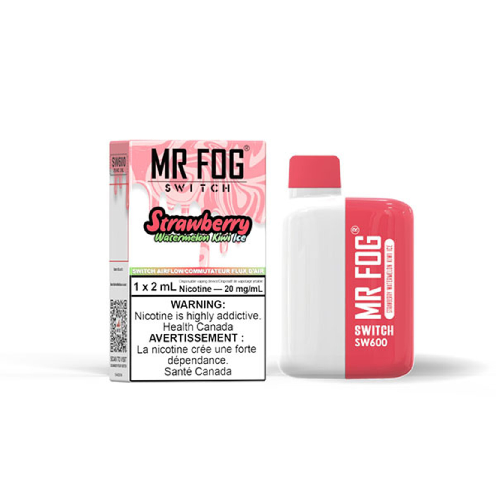 MR FOG SWM02 - MR FOG SW600 Strawberry Watermelon Kiwi Ice