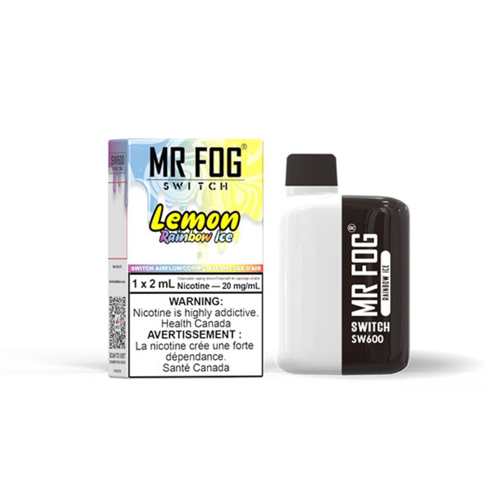 MR FOG SWM03 - MR FOG SW600 Lemon Rainbow  Ice (Federal Stamp Only)