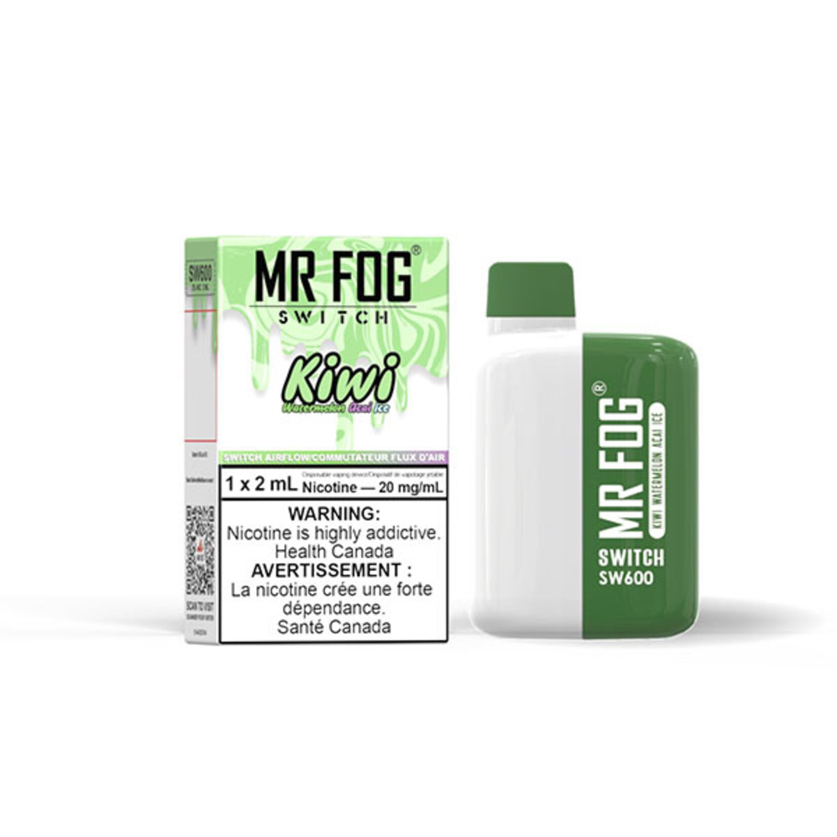 MR FOG SWM04 - MR FOG SW600 Kiwi Watermelon Acai Ice