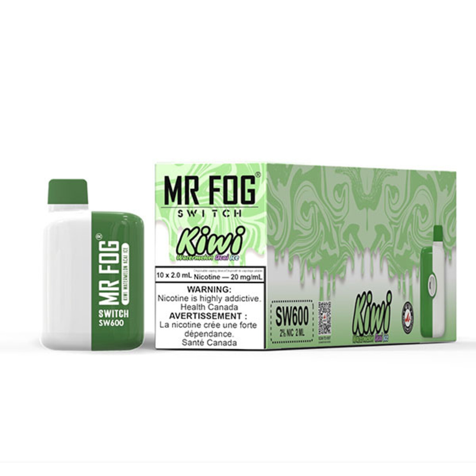 MR FOG SWM04 - MR FOG SW600 Kiwi Watermelon Acai Ice