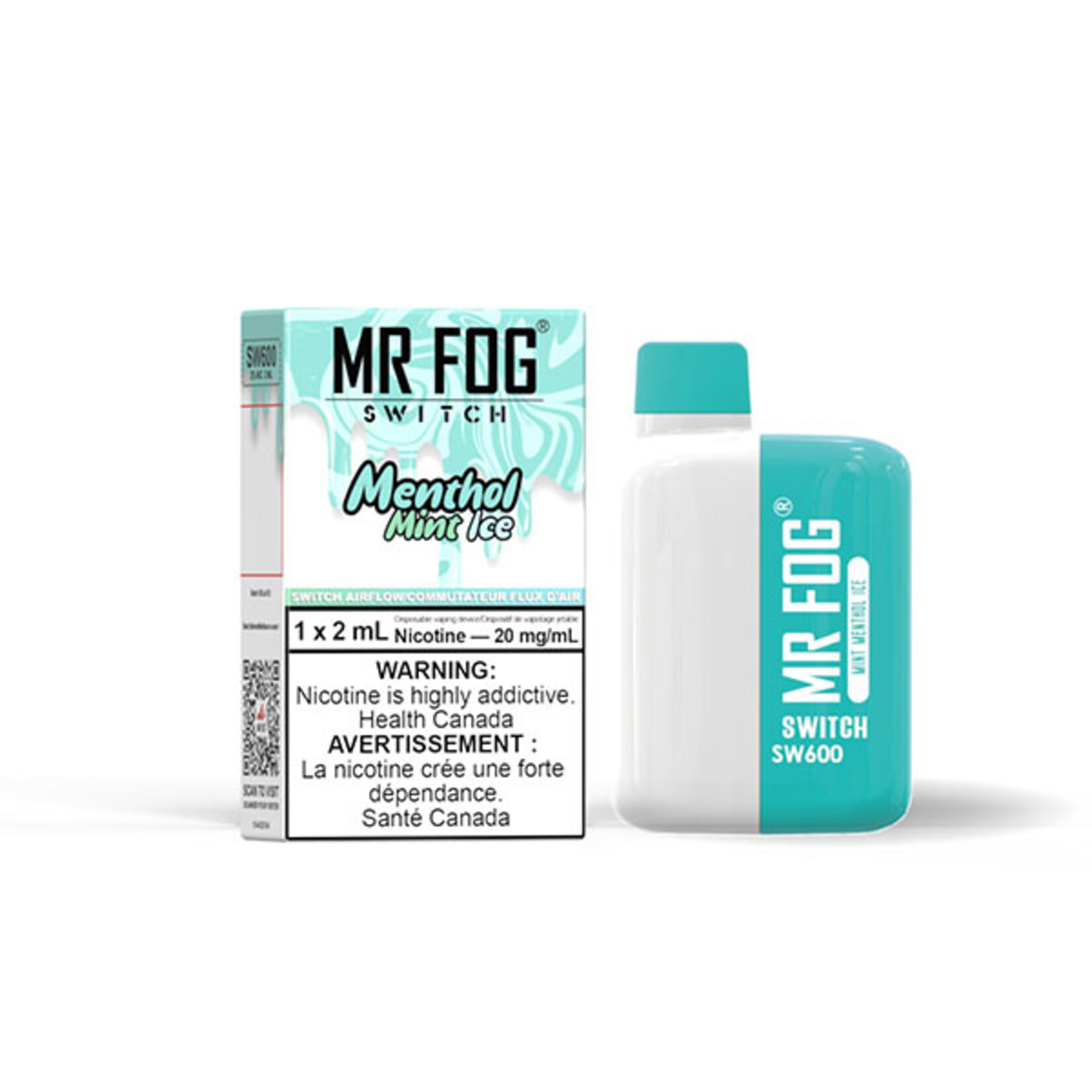 MR FOG SWM05 - MR FOG SW600 Mint Menthol Ice (Federal Stamp Only)