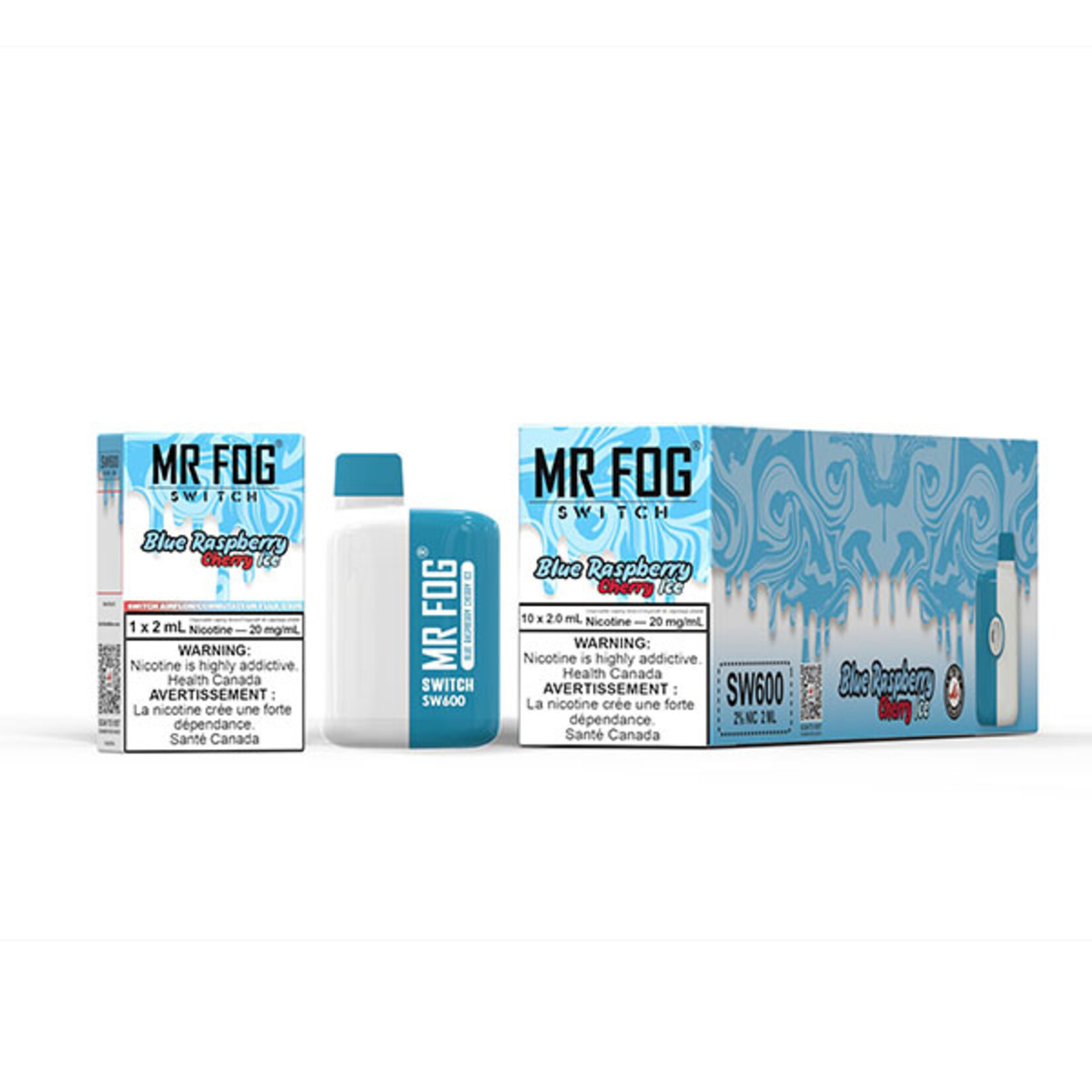 MR FOG SWM06 - MR FOG SW600 Blue Raspberry Cherry Ice