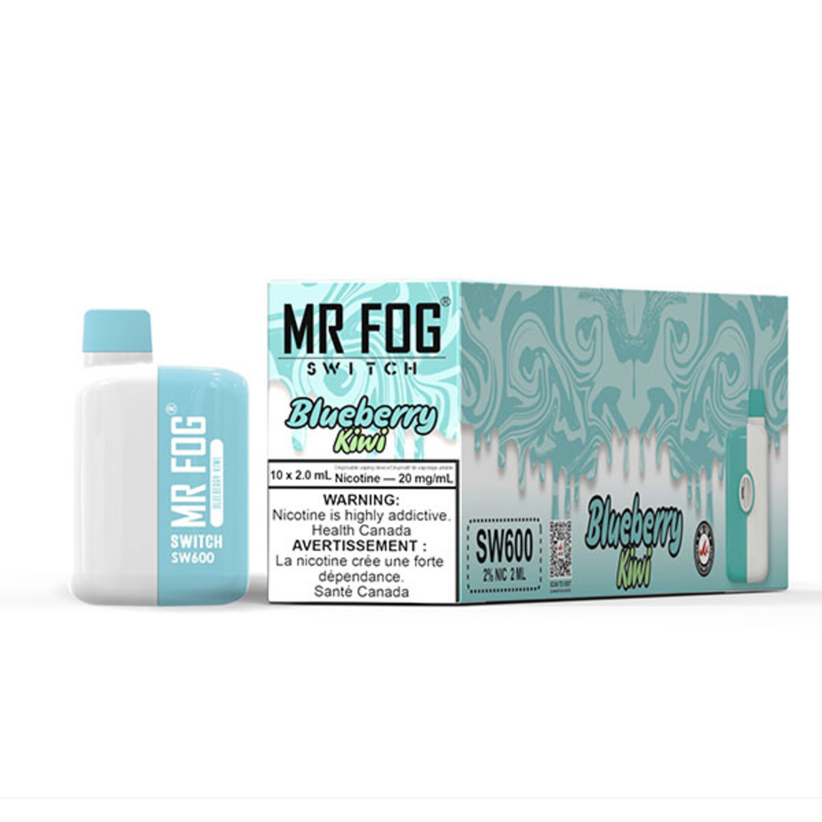 MR FOG SWM11 - MR FOG SW600 Blueberry Kiwi (Federal Stamp Only)
