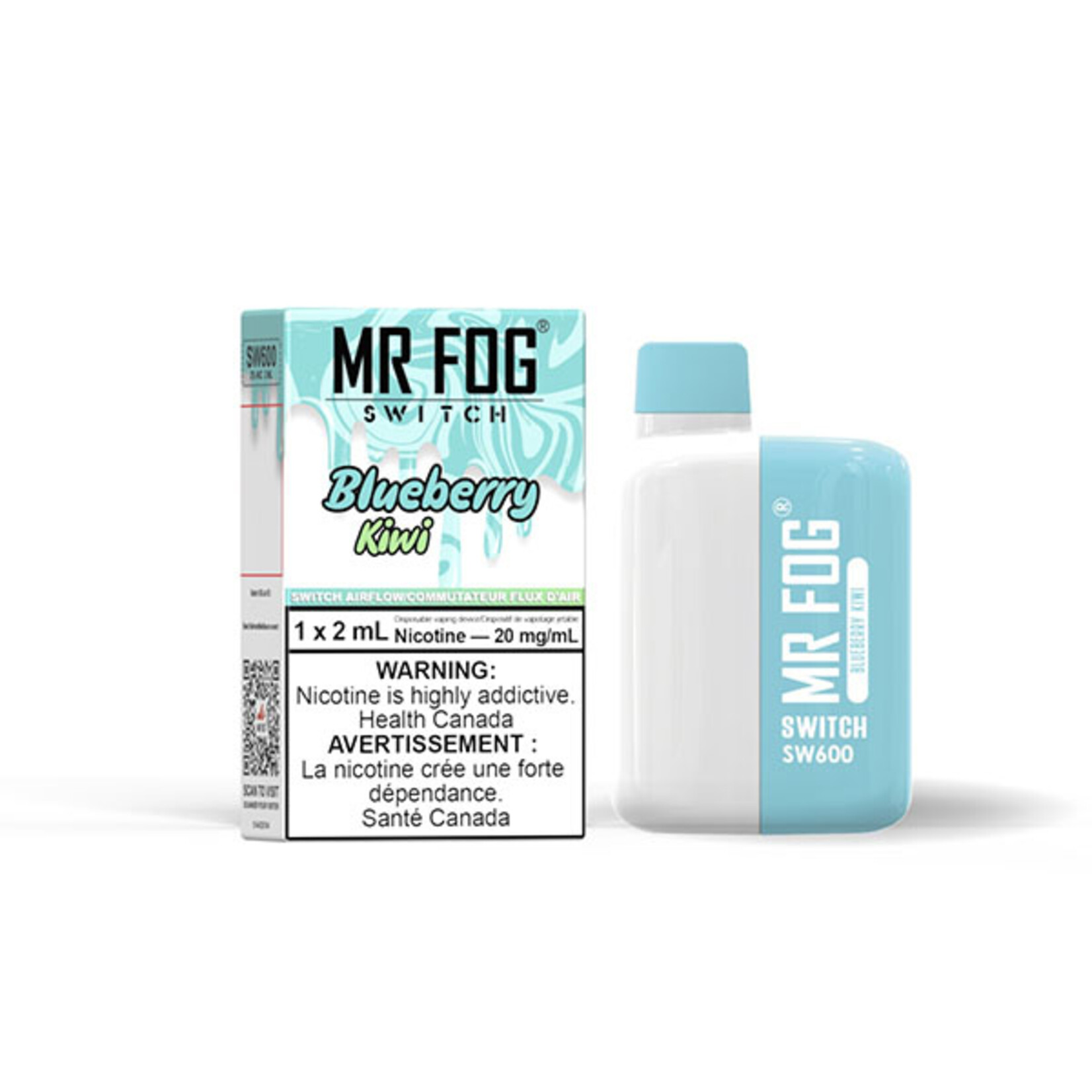 MR FOG SWM11 - MR FOG SW600 Blueberry Kiwi (Federal Stamp Only)