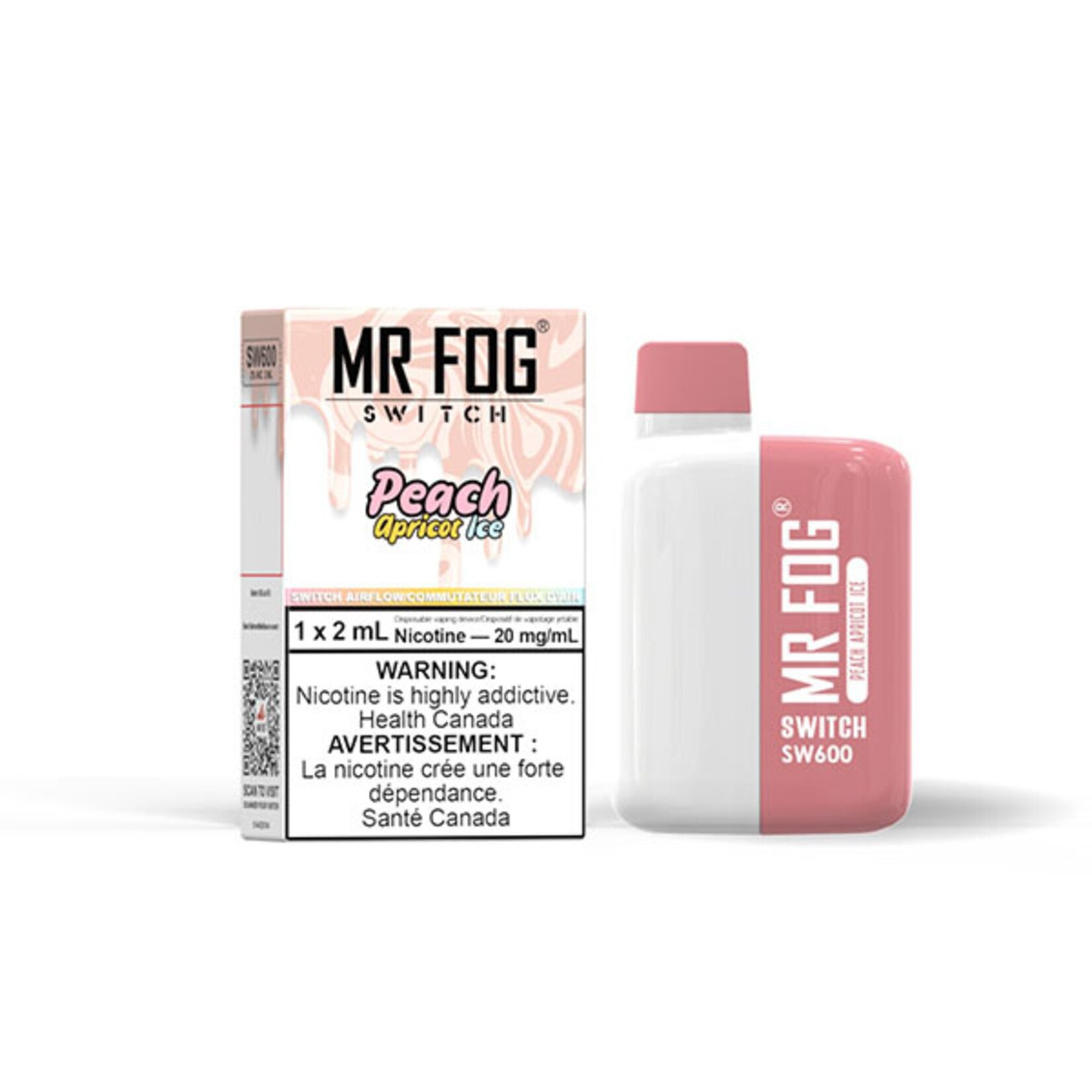 MR FOG SWM12 - MR FOG SW600 Peach Apricot Ice (Federal Stamp Only)