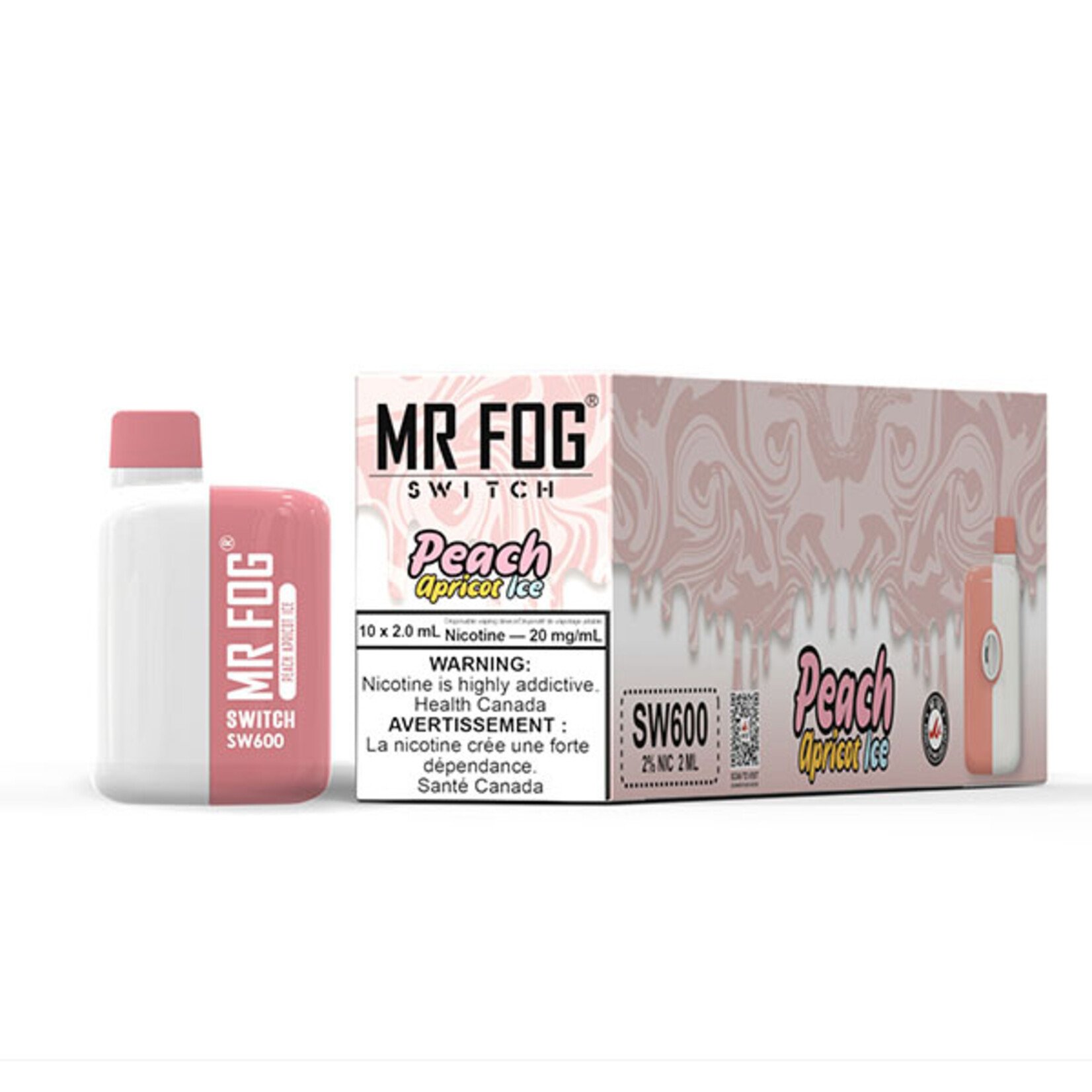 MR FOG SWM12 - MR FOG SW600 Peach Apricot Ice