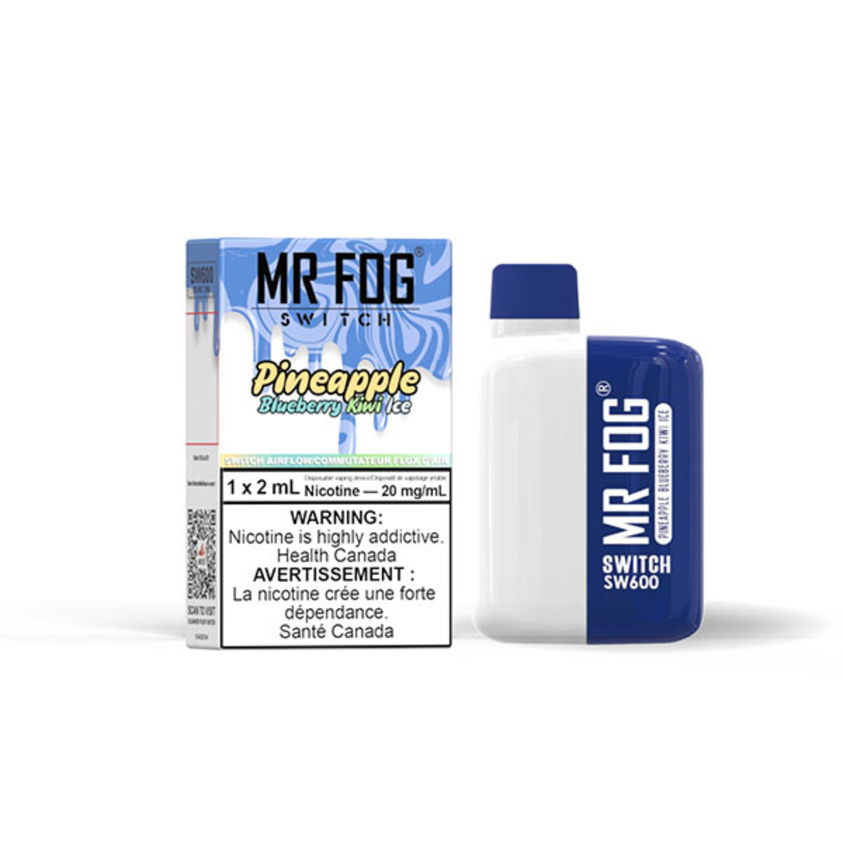 MR FOG SWM13 - MR FOG SW600 Pineapple Blueberry Kiwi Ice