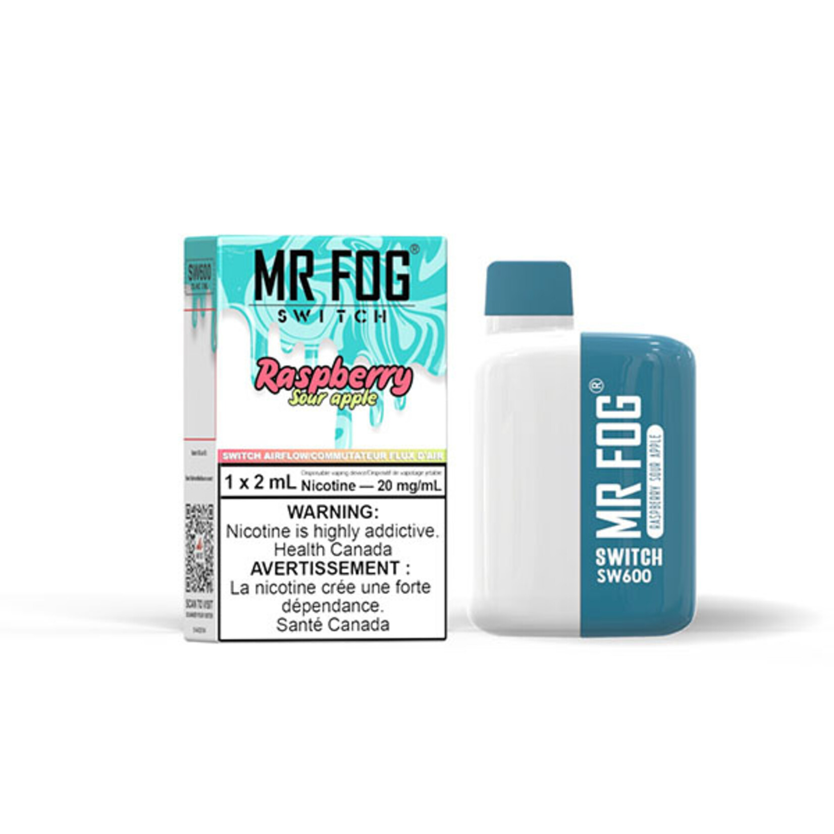 MR FOG SWM16 - MR FOG SW600 Raspberry Sour Apple (Federal Stamp Only)