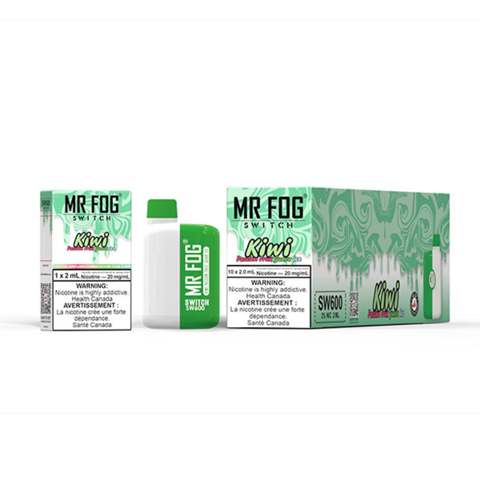 MR FOG SWM18 - MR FOG SW600 Kiwi Passion Fruit Guava Ice