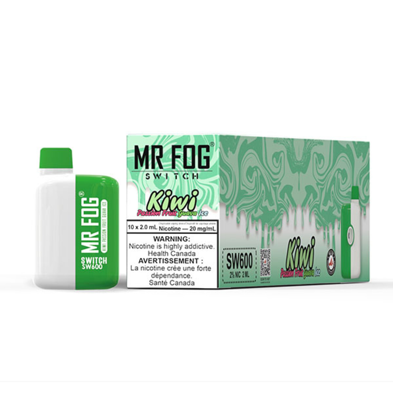 MR FOG SWM18 - MR FOG SW600 Kiwi Passion Fruit Guava Ice