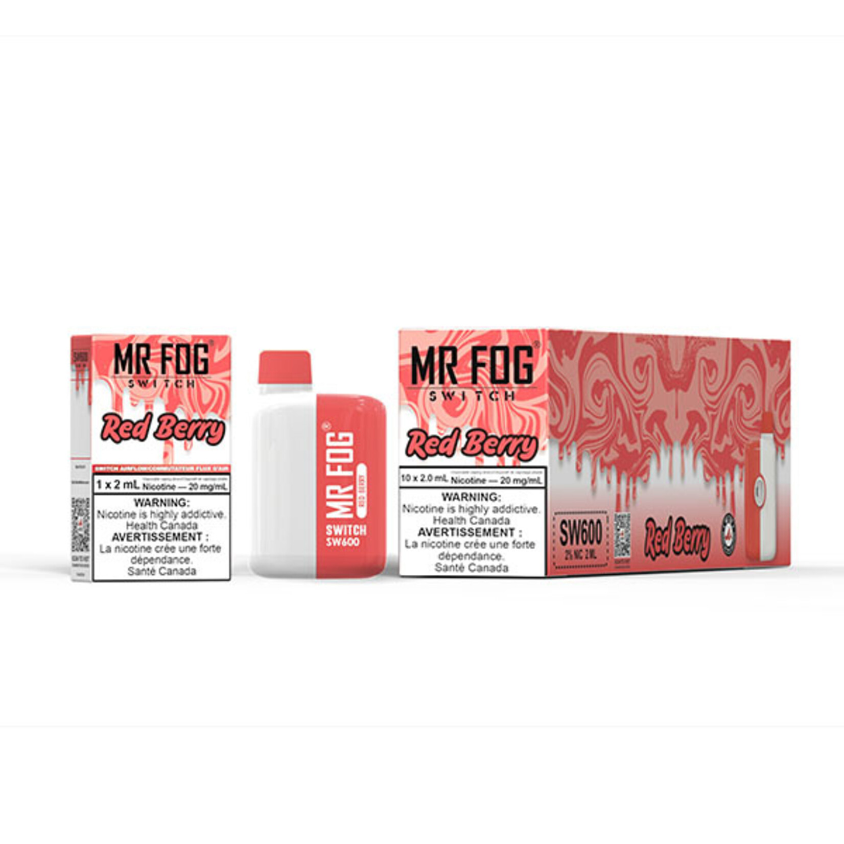 MR FOG SWM24 - MR FOG SW600 Red Berry