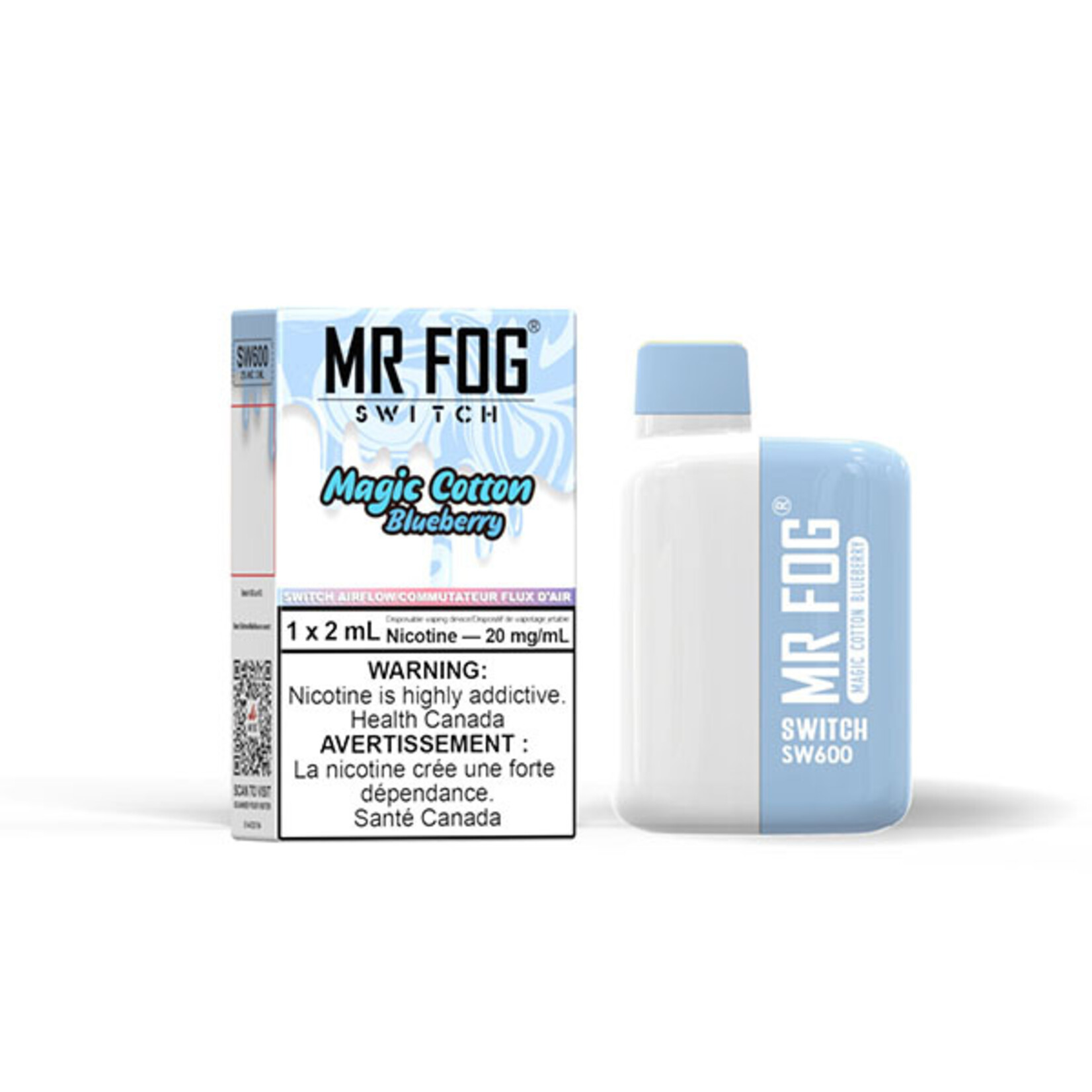 MR FOG SWM25 - MR FOG SW600 Magic Cotton Blueberry (Federal Stamp Only)