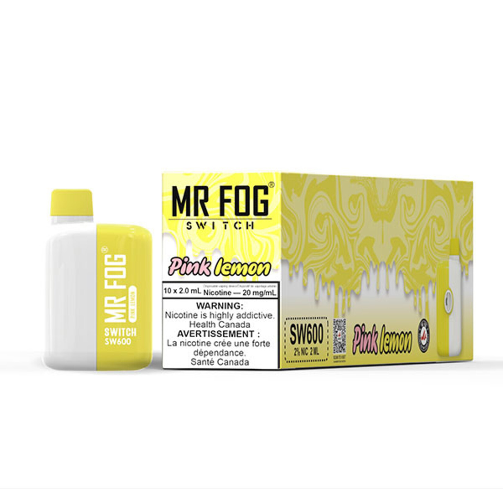 MR FOG SWM27 - MR FOG SW600 Pink Lemon (Federal Stamp Only)