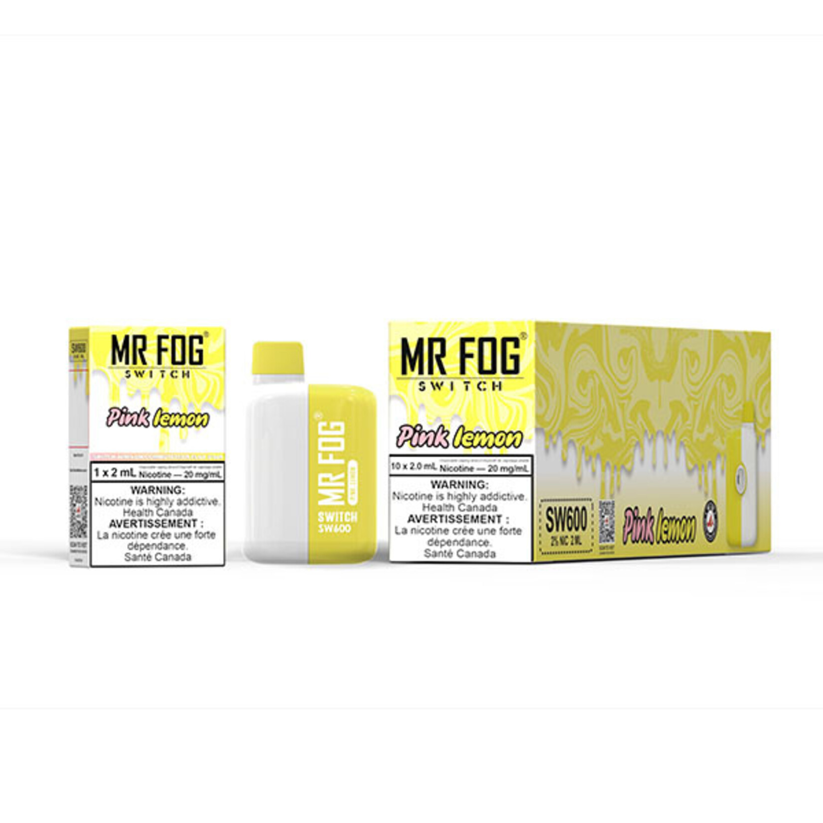 MR FOG SWM27 - MR FOG SW600 Pink Lemon (Federal Stamp Only)