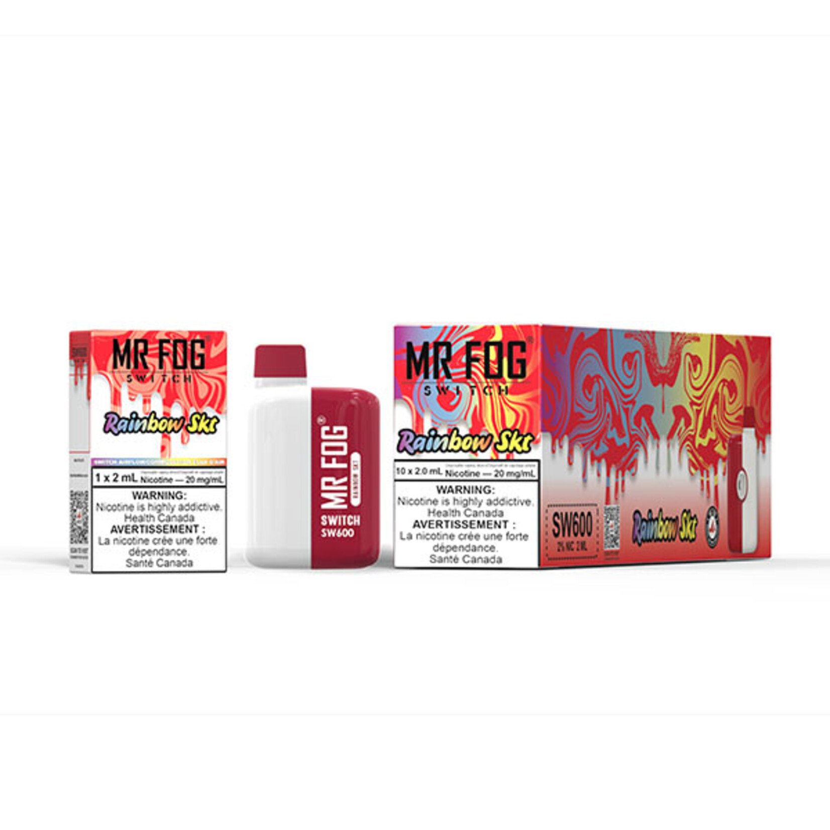 MR FOG SWM28 - MR FOG SW600 Rainbow Skt (Federal Stamp Only)