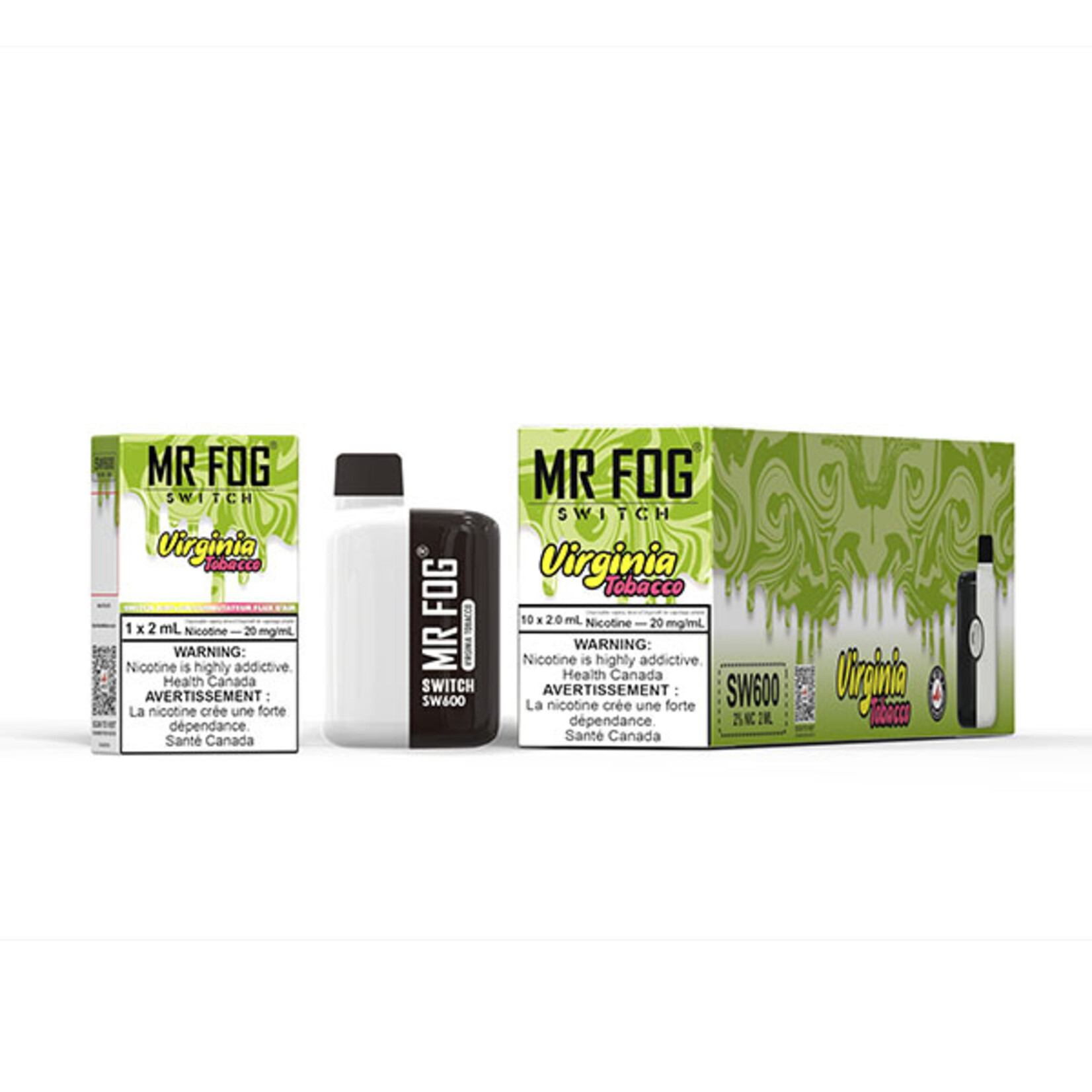 MR FOG SWM31 - MR FOG SW600 Virginia Tobacco