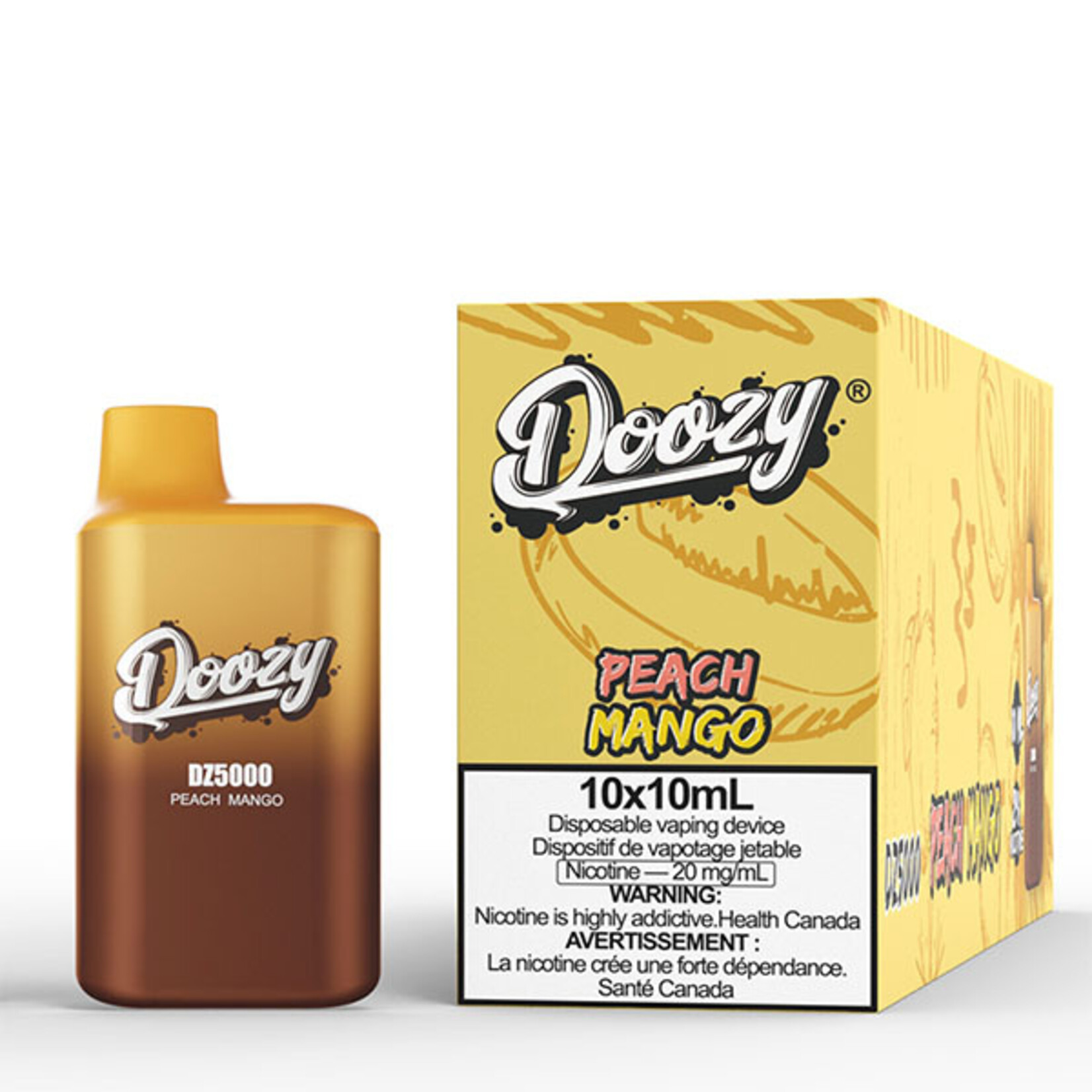DOOZY DZ5K01 - DOOZY DZ5000 5000 PUFFS Peach Mango
