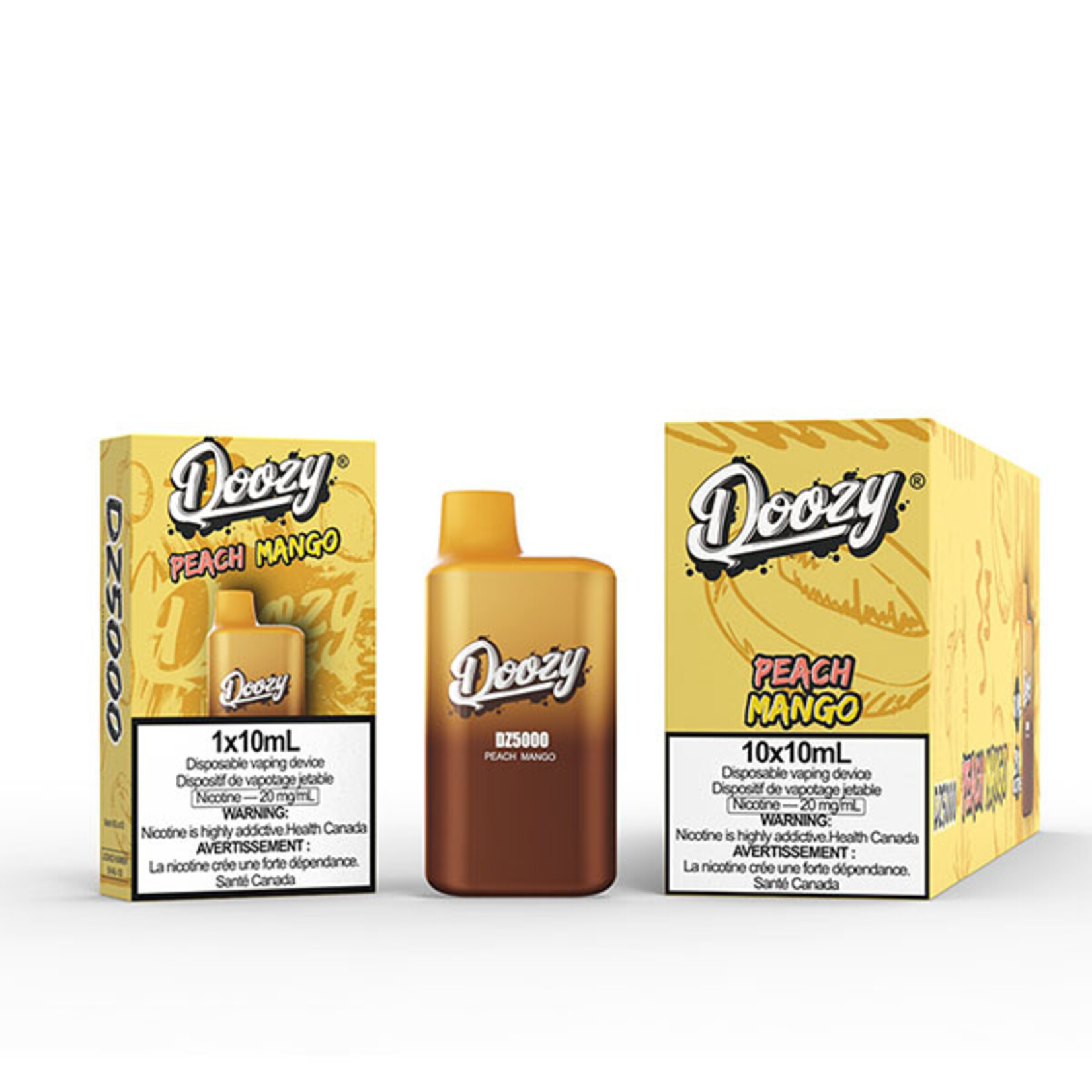 DOOZY DZ5K01 - DOOZY DZ5000 5000 PUFFS Peach Mango