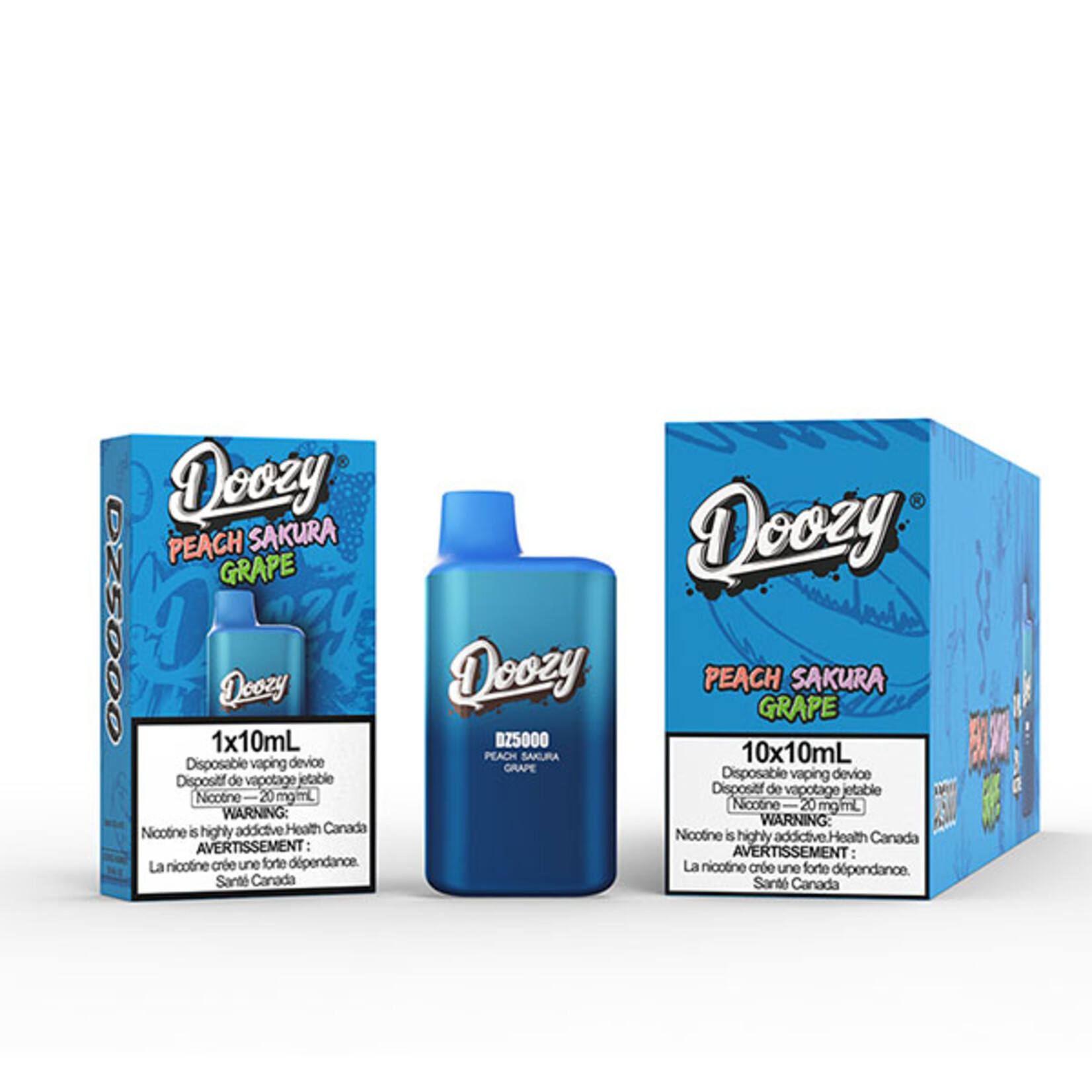 DOOZY DZ5K02 - DOOZY DZ5000 5000 PUFFS Peach Sakura Grape