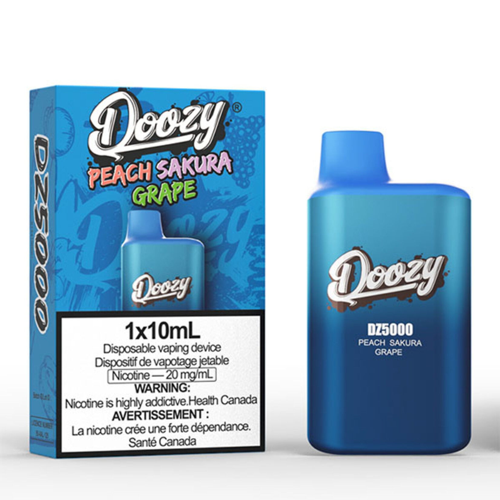 DOOZY DZ5K02 - DOOZY DZ5000 5000 PUFFS Peach Sakura Grape
