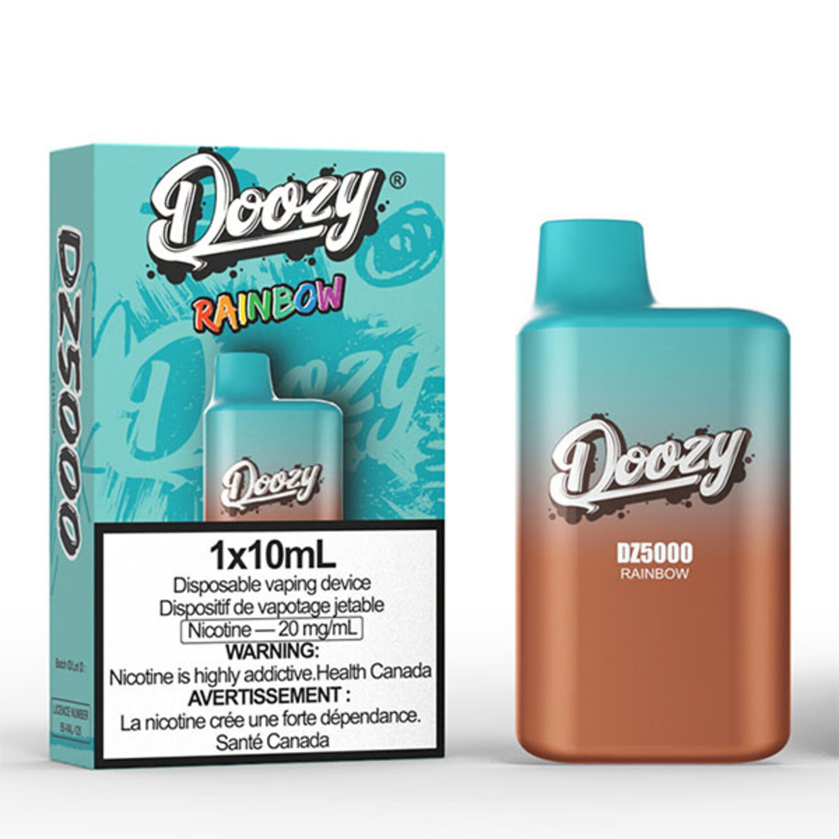 DOOZY DZ5K03 - DOOZY DZ5000 5000 PUFFS Rainbow Candy