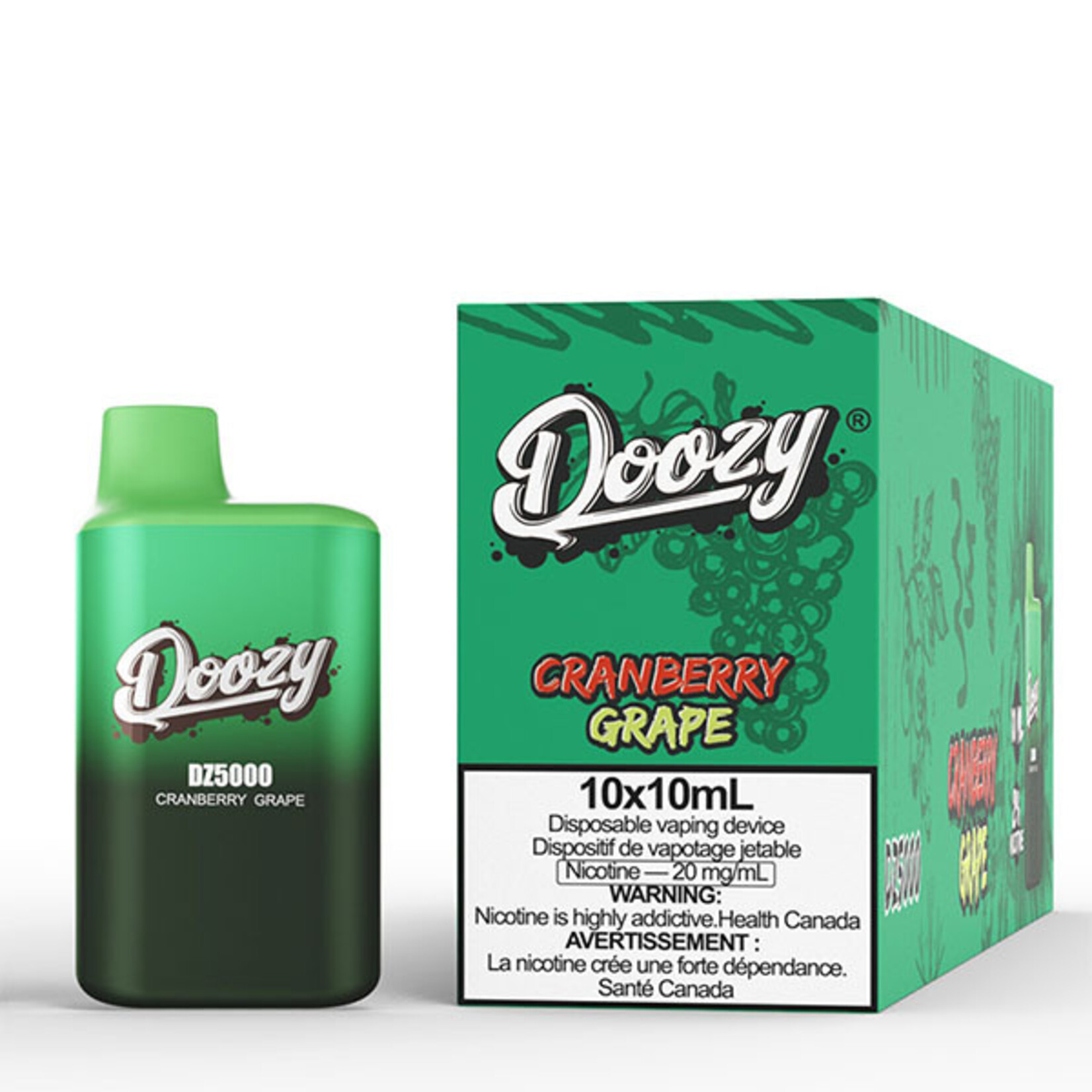 DOOZY DZ5K04 - DOOZY DZ5000 5000 PUFFS Cranberry Grape