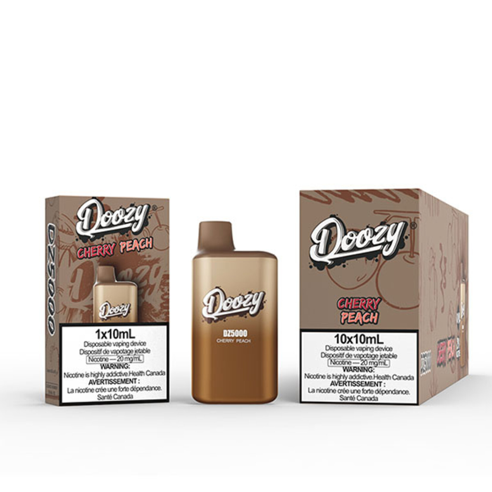 DOOZY DZ5K10 - DOOZY DZ5000 5000 PUFFS Cherry Peach