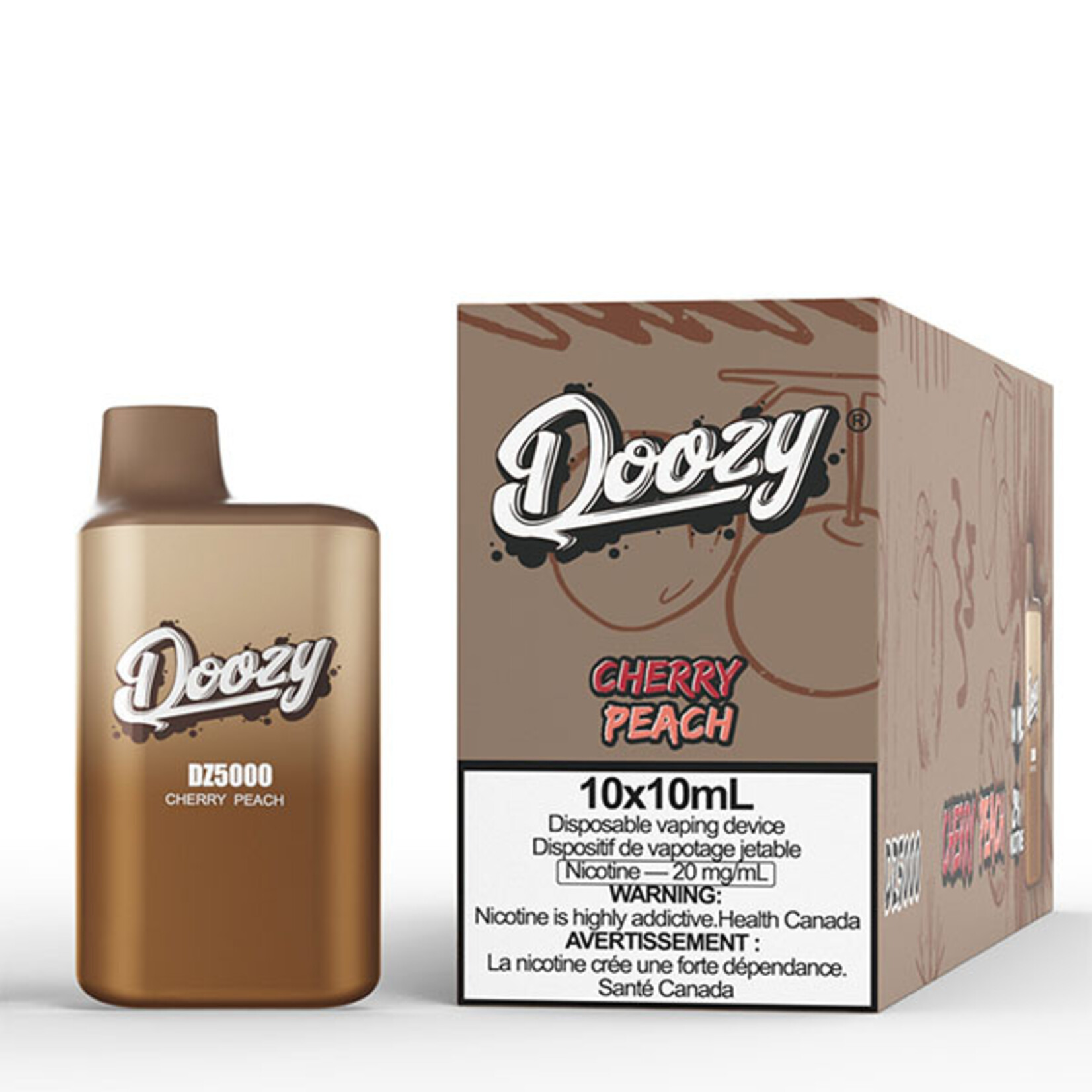 DOOZY DZ5K10 - DOOZY DZ5000 5000 PUFFS Cherry Peach