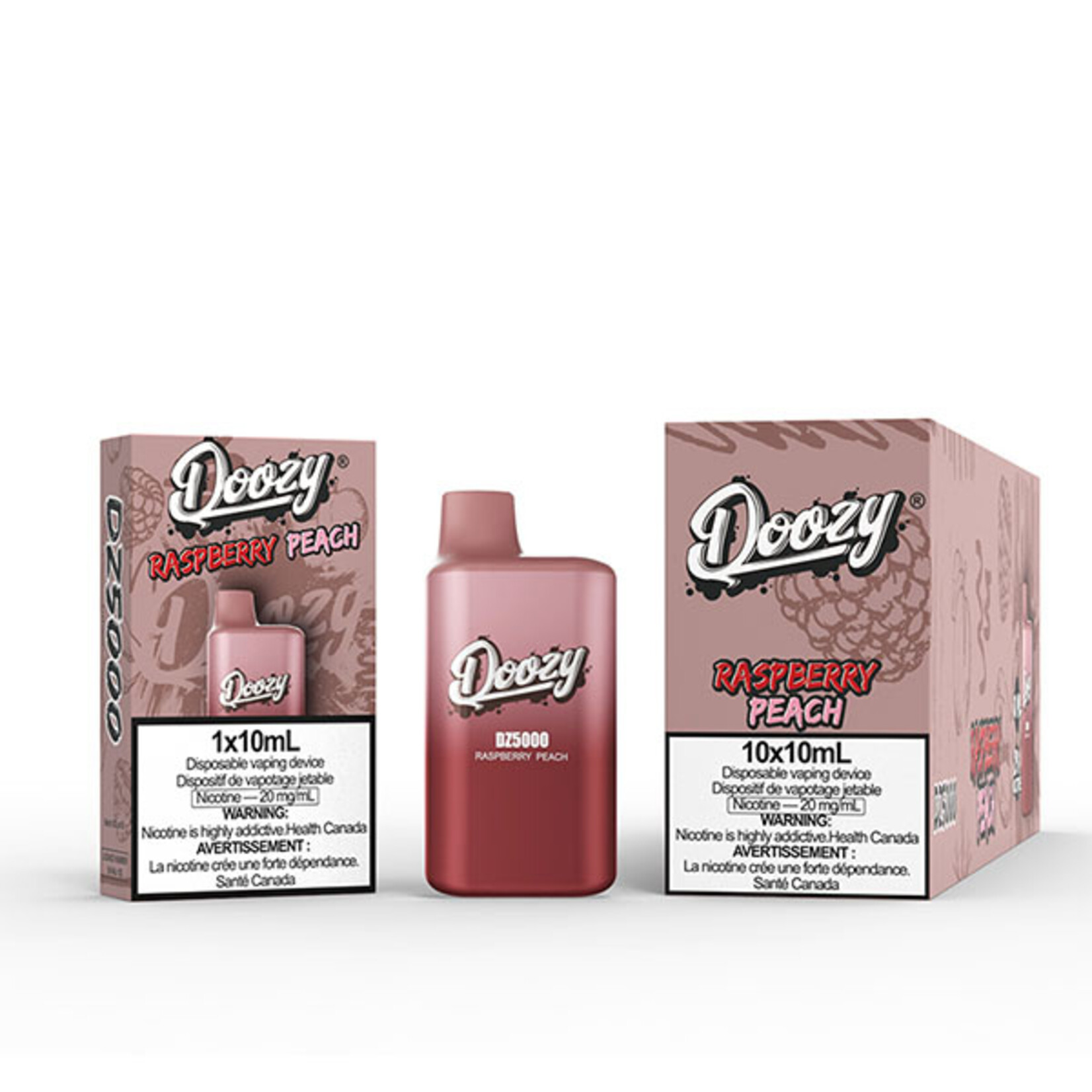 DOOZY DZ5K09 - DOOZY DZ5000 5000 PUFFS Raspberry Peach