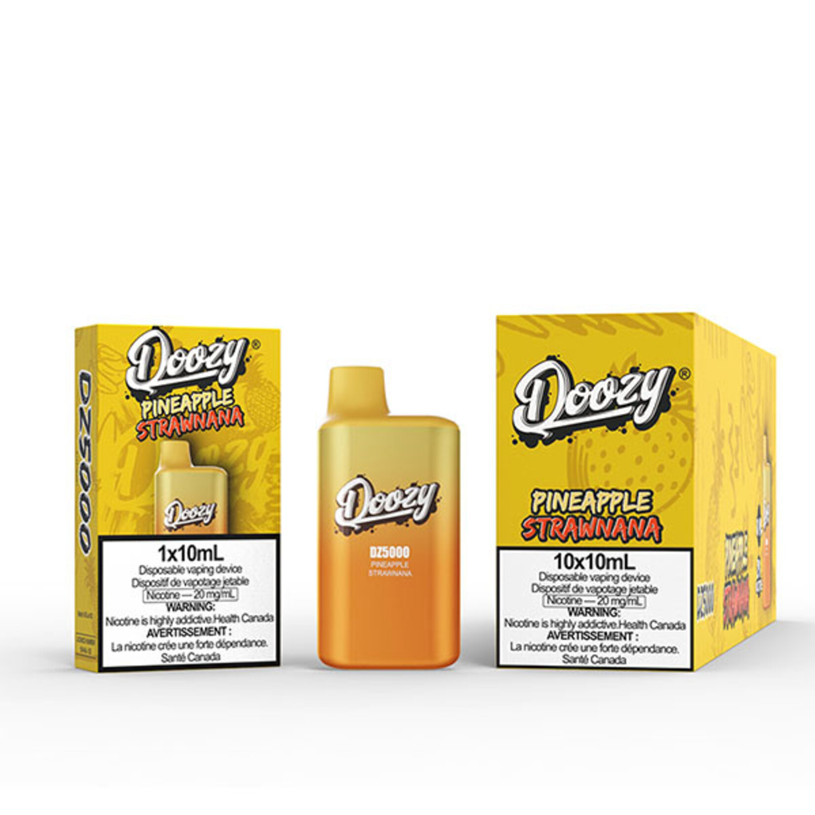 DOOZY DZ5K08 - DOOZY DZ5000 5000 PUFFS Pineapple Strawnana