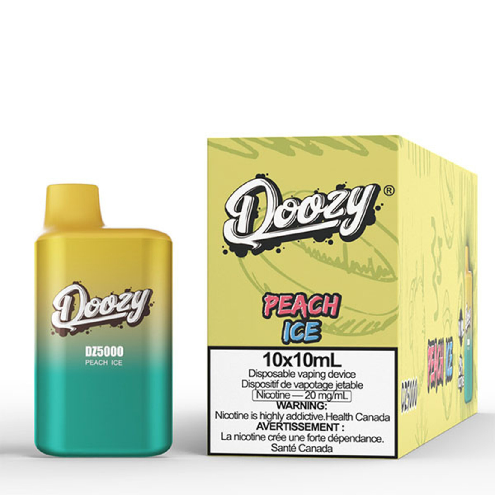 DOOZY DZ5K13 - DOOZY DZ5000 5000 PUFFS Peach Ice