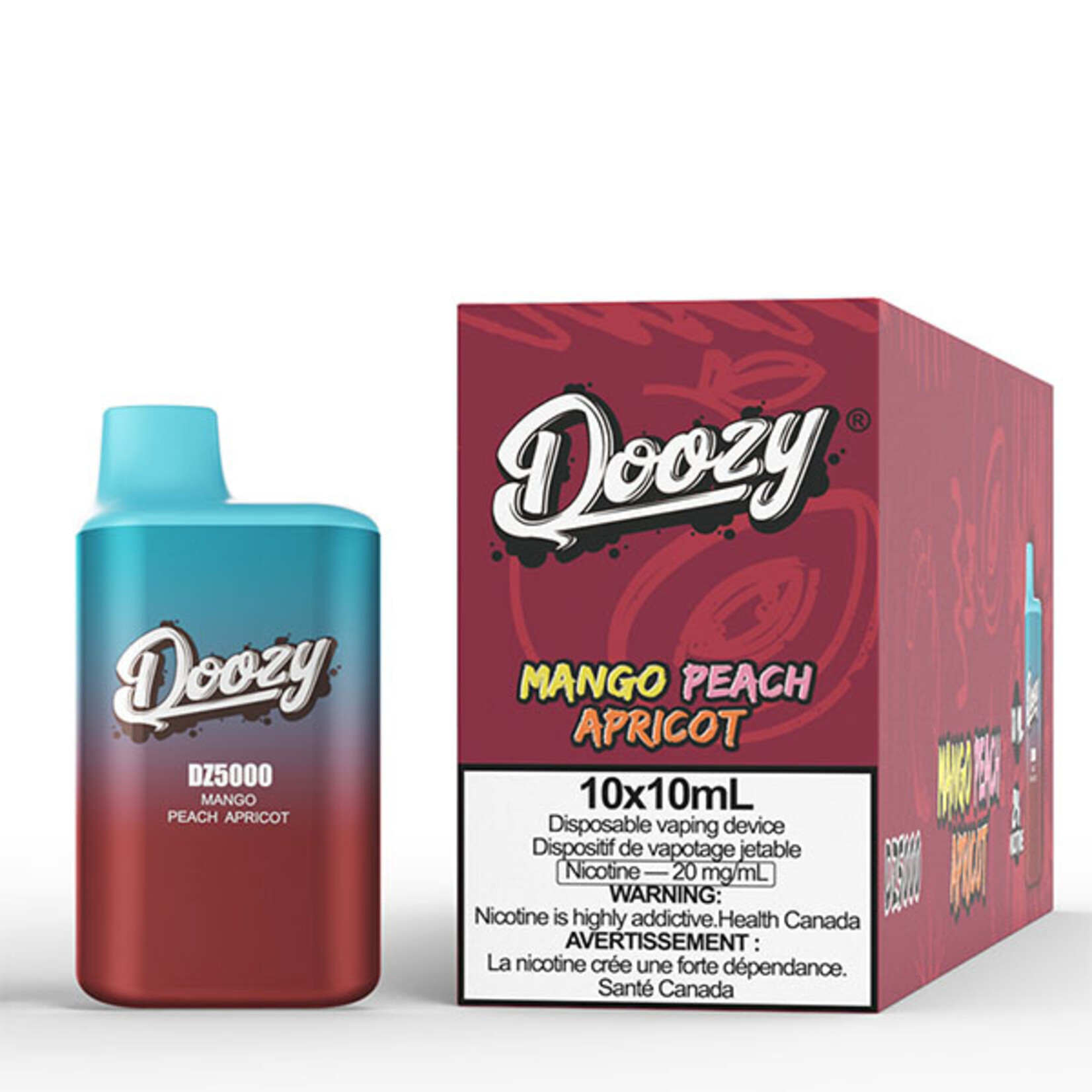 DOOZY DZ5K16 - DOOZY DZ5000 5000 PUFFS Mango Peach Apricot