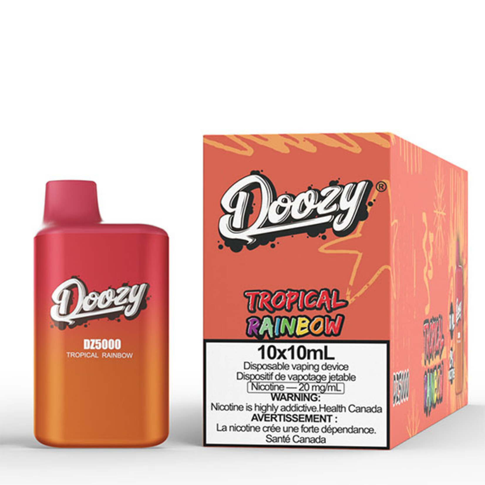 DOOZY DZ5K19 - DOOZY DZ5000 5000 PUFFS Tropical Rainbow