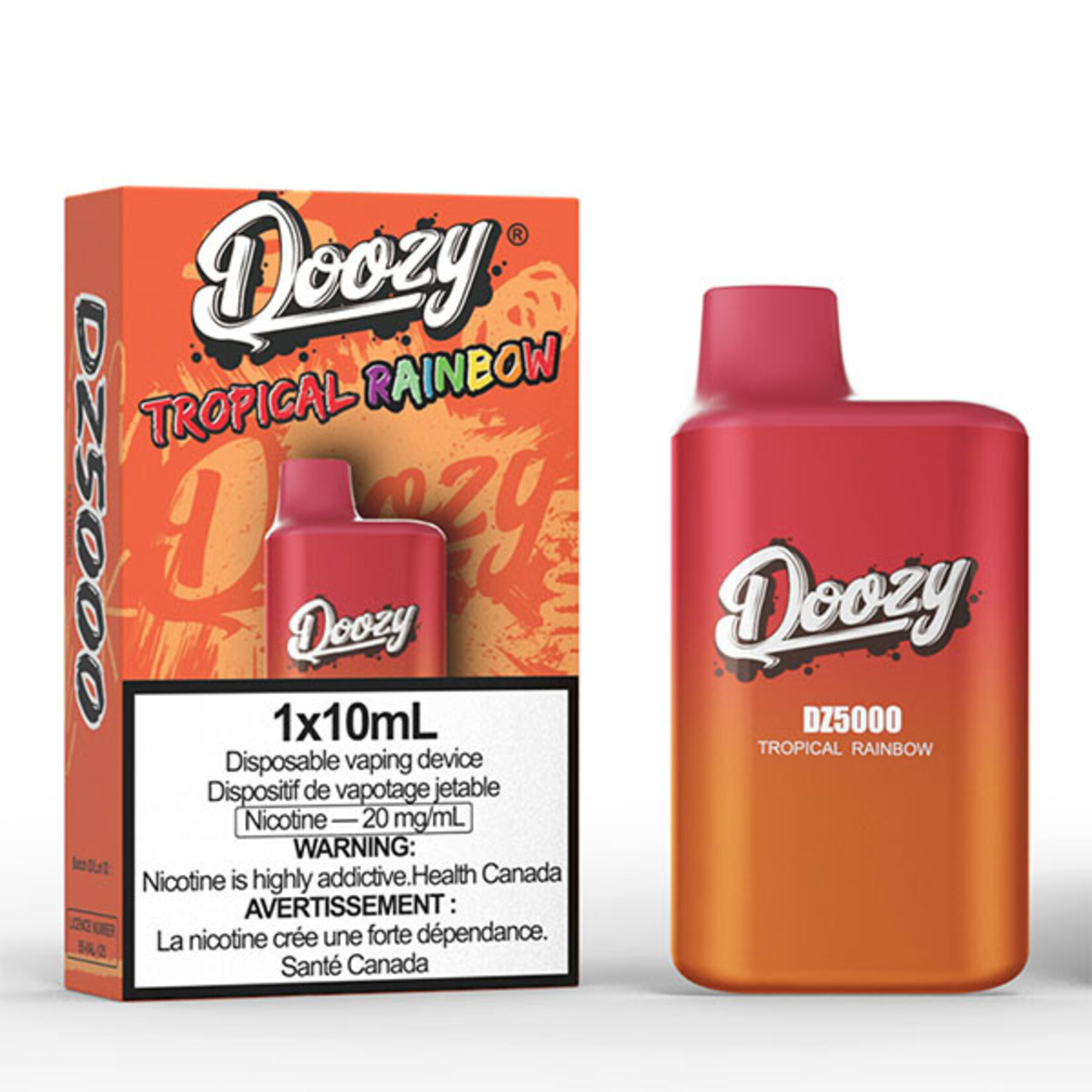 DOOZY DZ5K19 - DOOZY DZ5000 5000 PUFFS Tropical Rainbow