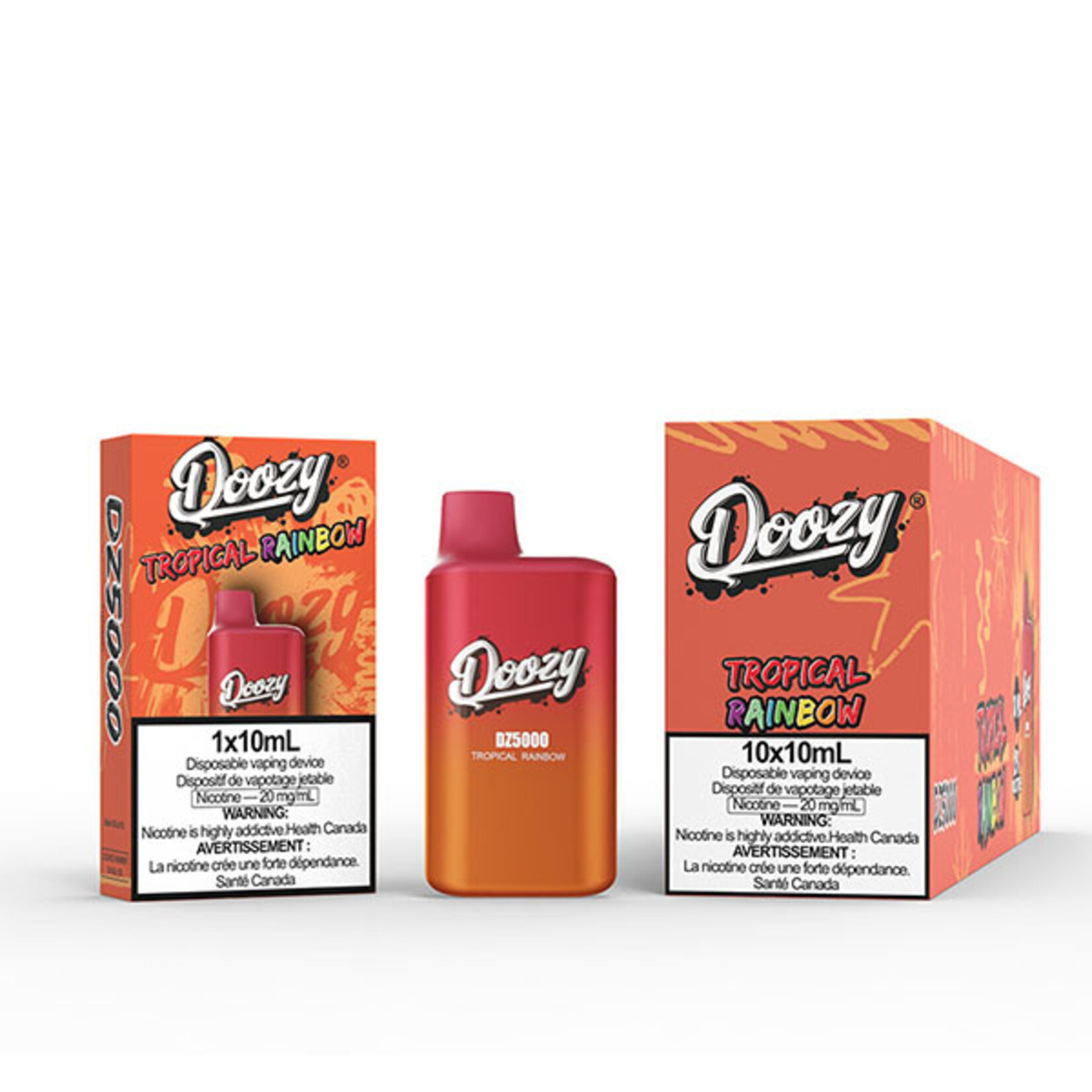 DOOZY DZ5K19 - DOOZY DZ5000 5000 PUFFS Tropical Rainbow
