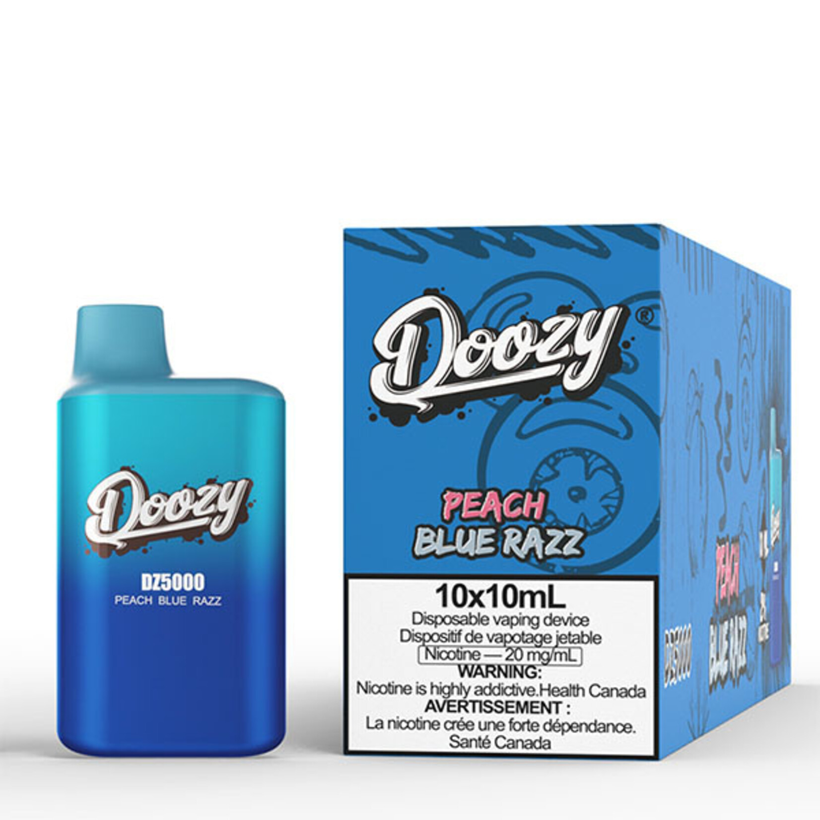 DOOZY DZ5K24 - DOOZY DZ5000 5000 PUFFS Peach Blue Razz