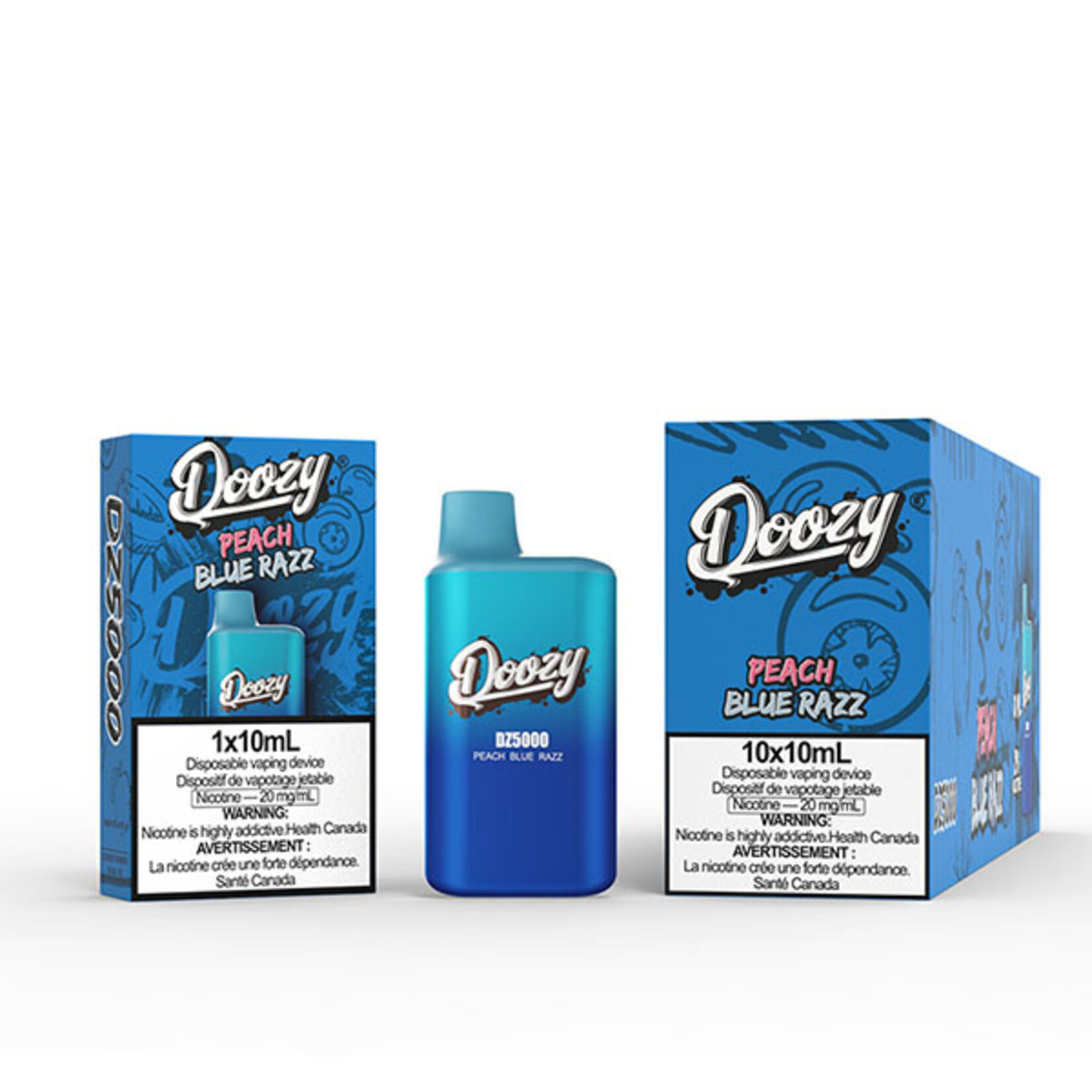 DOOZY DZ5K24 - DOOZY DZ5000 5000 PUFFS Peach Blue Razz