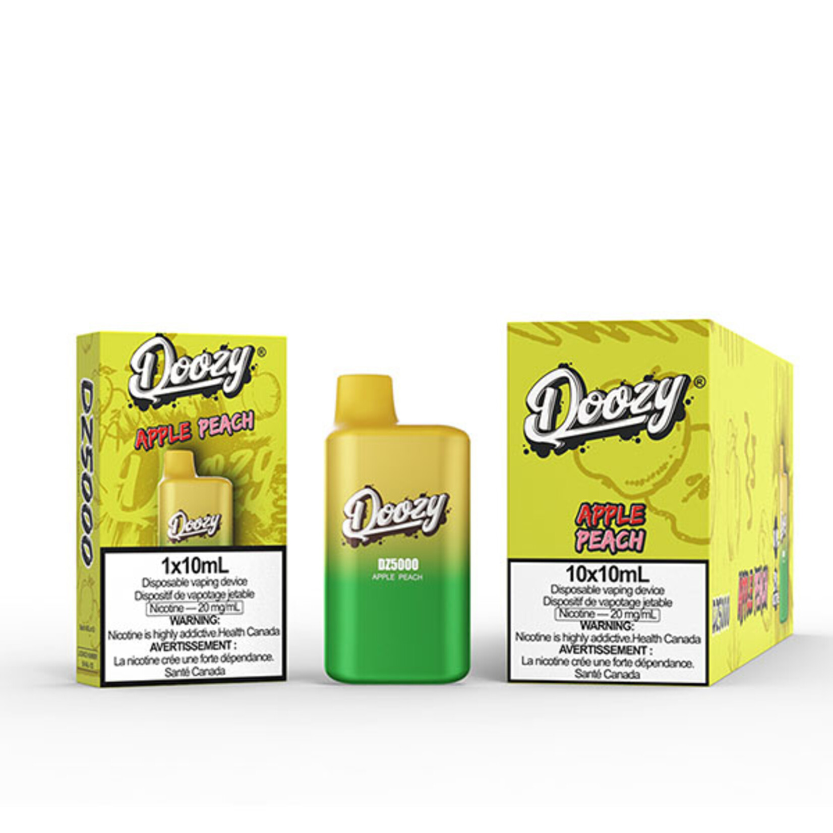 DOOZY DZ5K22 - DOOZY DZ5000 5000 PUFFS Apple Peach