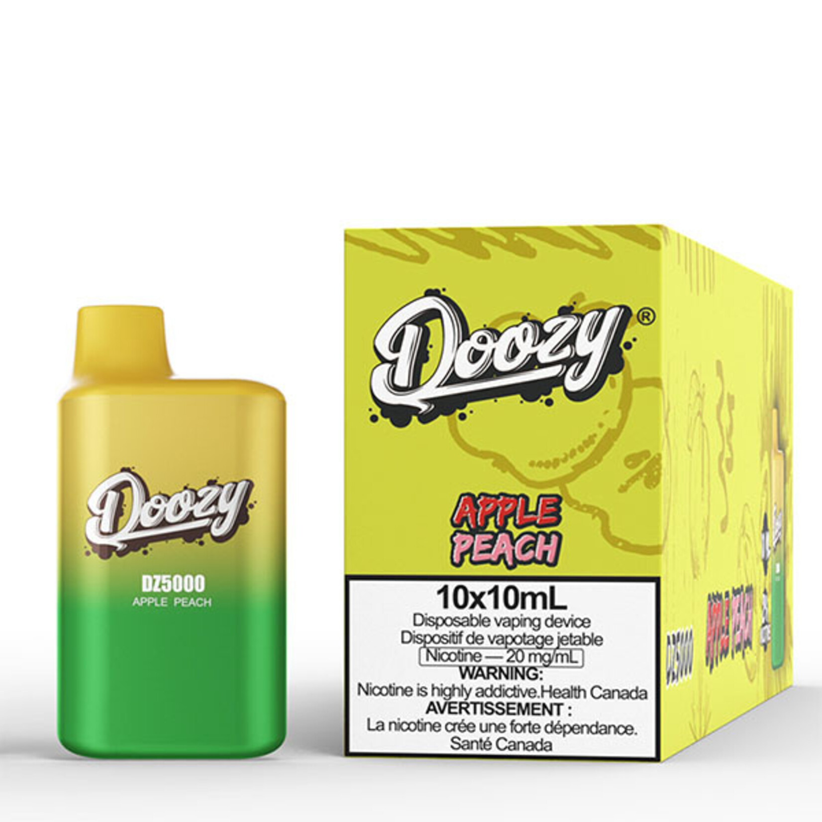 DOOZY DZ5K22 - DOOZY DZ5000 5000 PUFFS Apple Peach