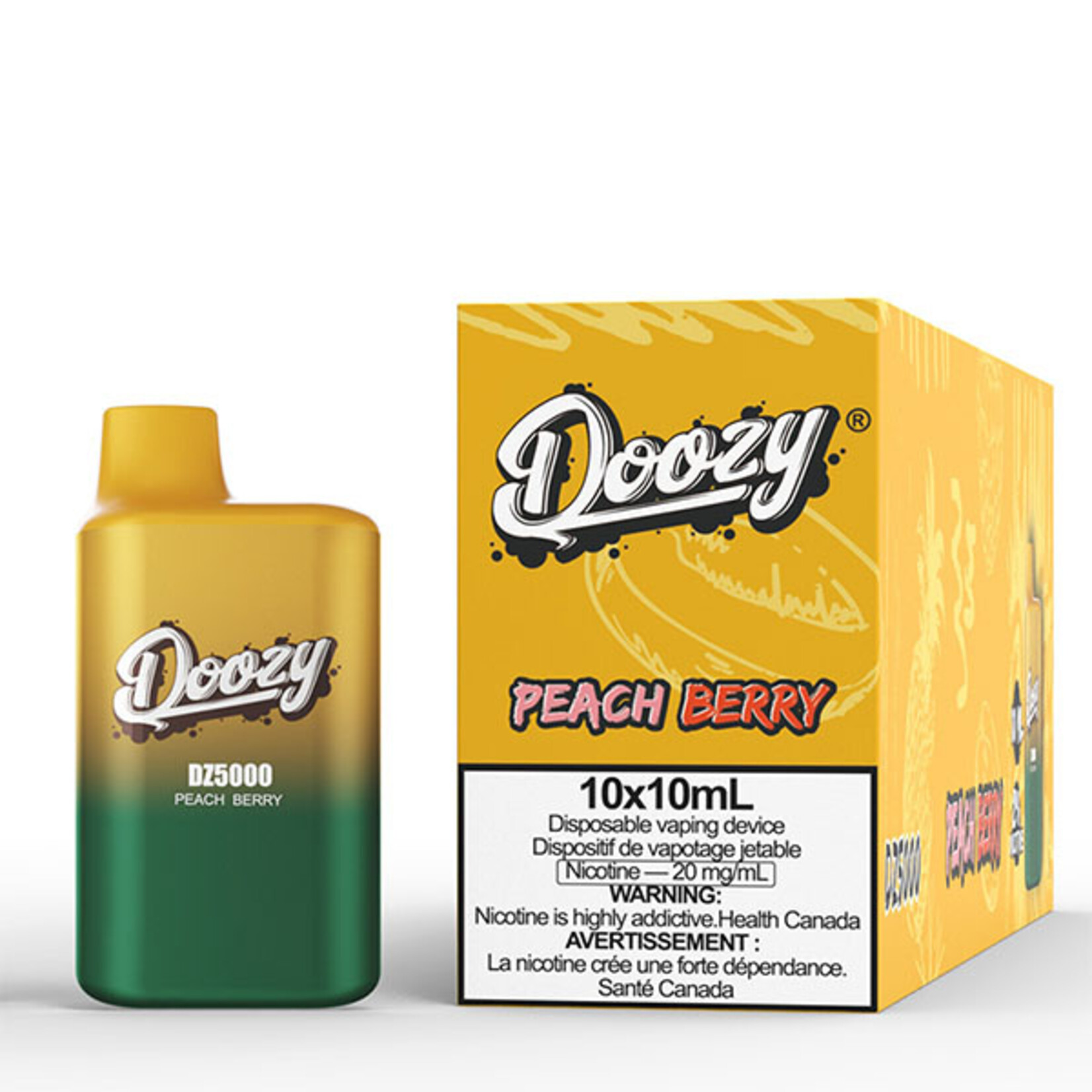 DOOZY DZ5K15 - DOOZY DZ5000 5000 PUFFS Peach Berry