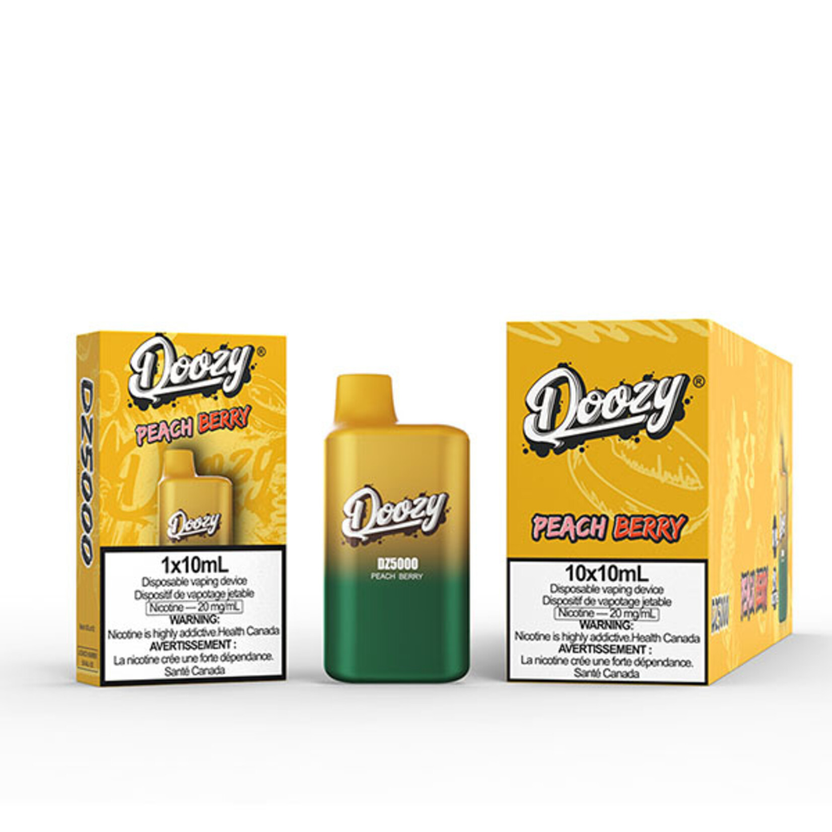 DOOZY DZ5K15 - DOOZY DZ5000 5000 PUFFS Peach Berry