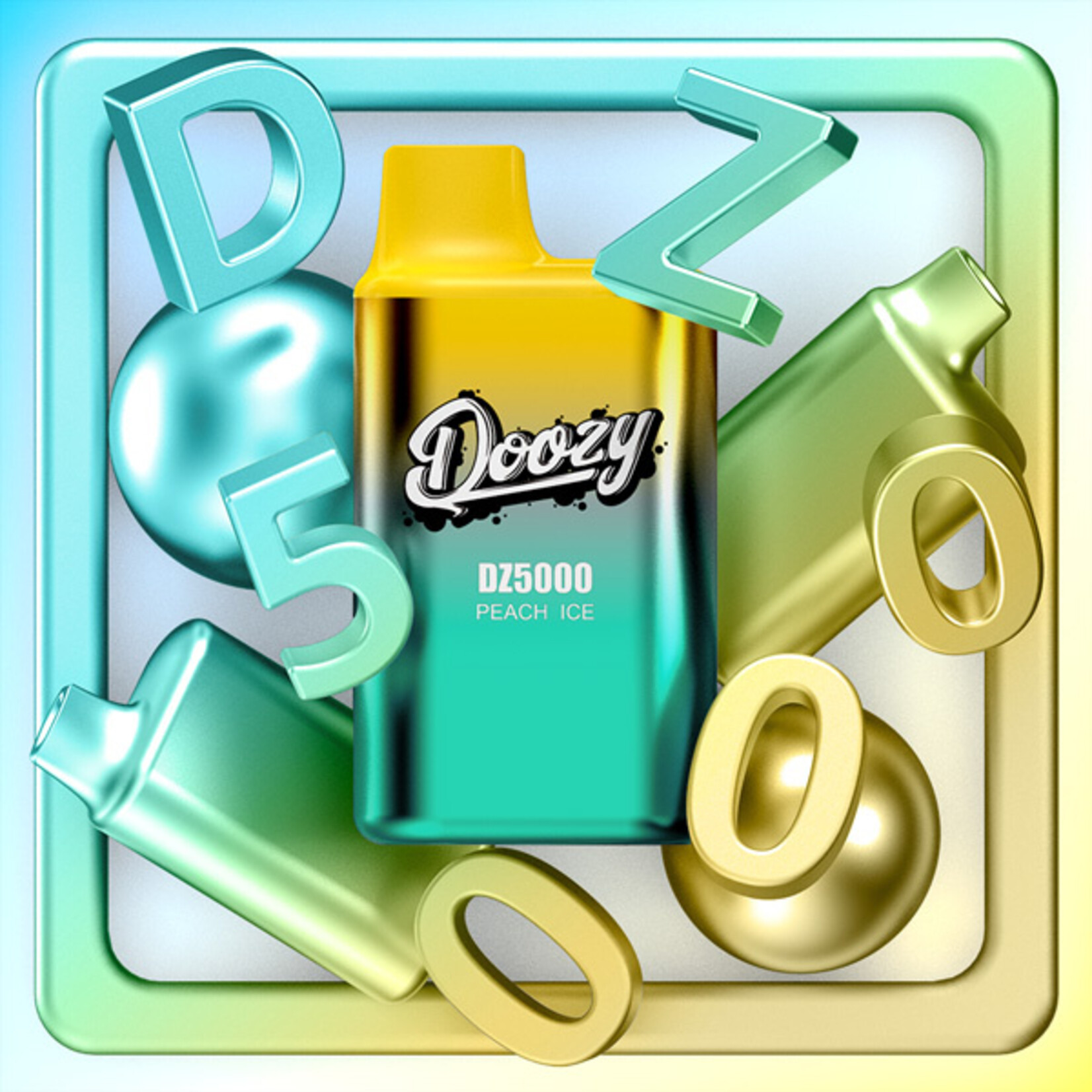 DOOZY DZ5K13 - DOOZY DZ5000 5000 PUFFS Peach Ice