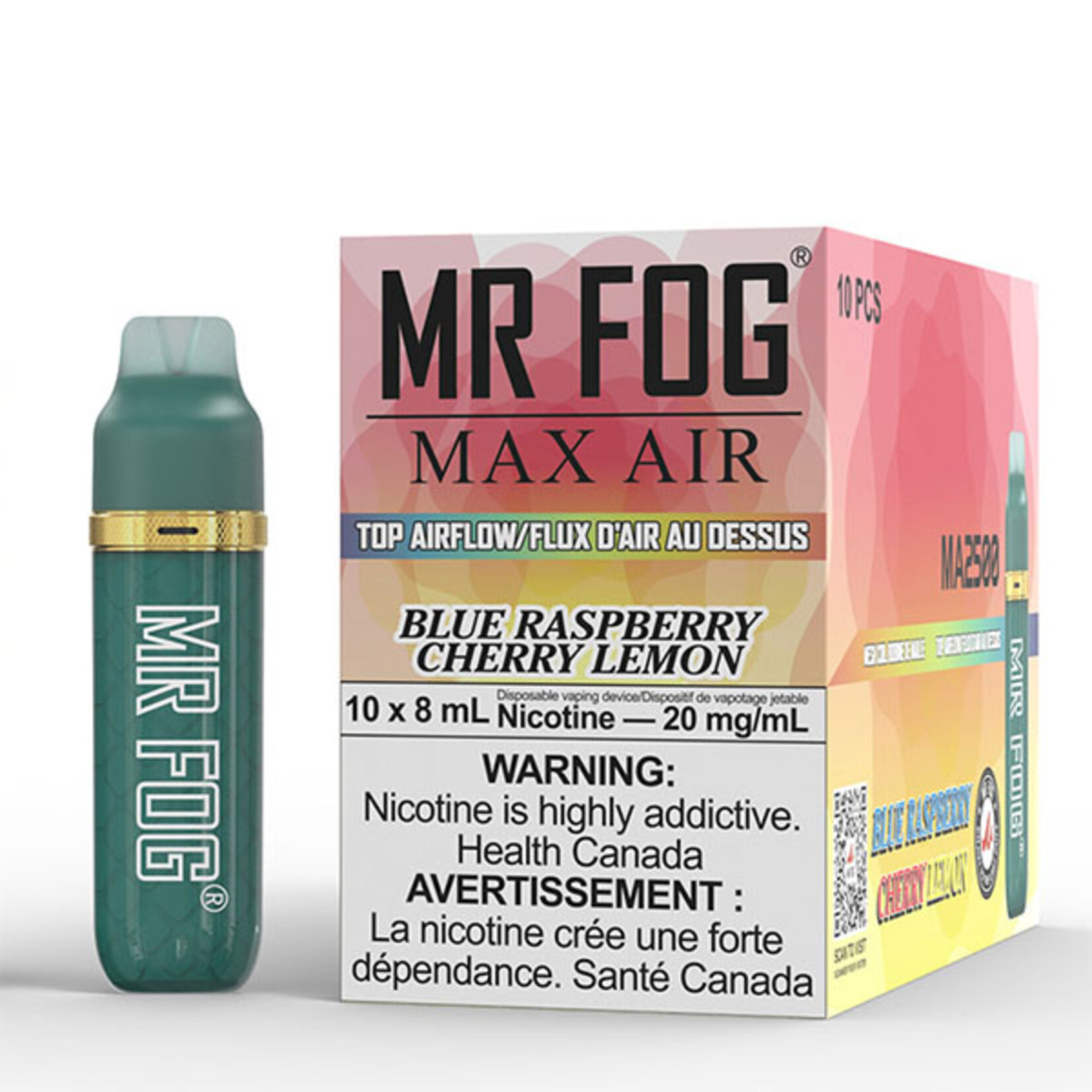 MR FOG MFA12 - MR FOG MAX AIR 2500 PUFFS - Blue Raspberry Cherry Lemon